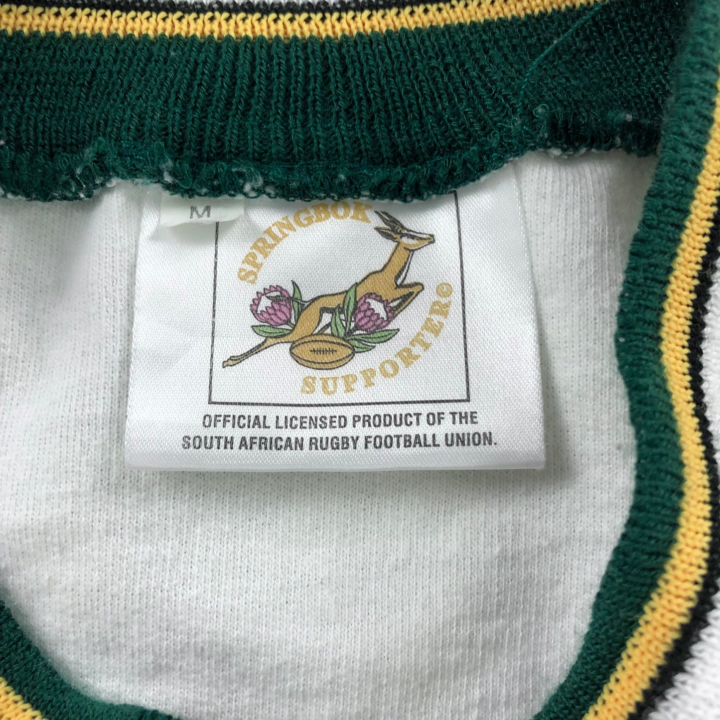Vintage South Africa Rugby Union Chest Pocket Shirt M