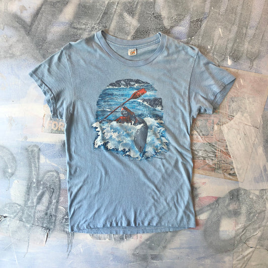 Vintage 70s USA Hanes River Rafting T Shirt M
