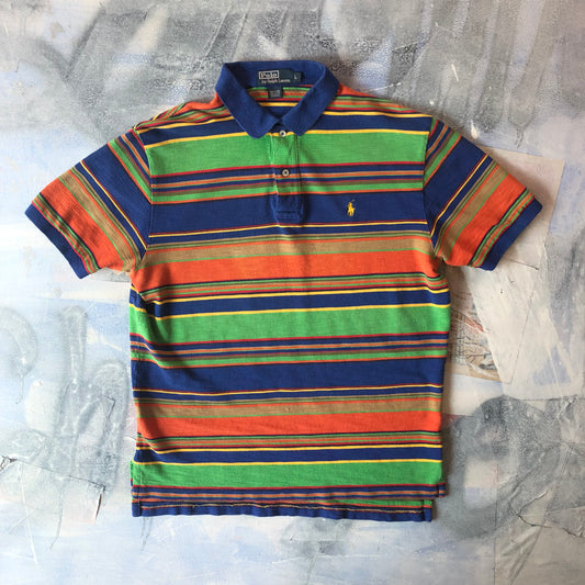 Vintage Polo Ralph Lauren Striped Polo Shirt L