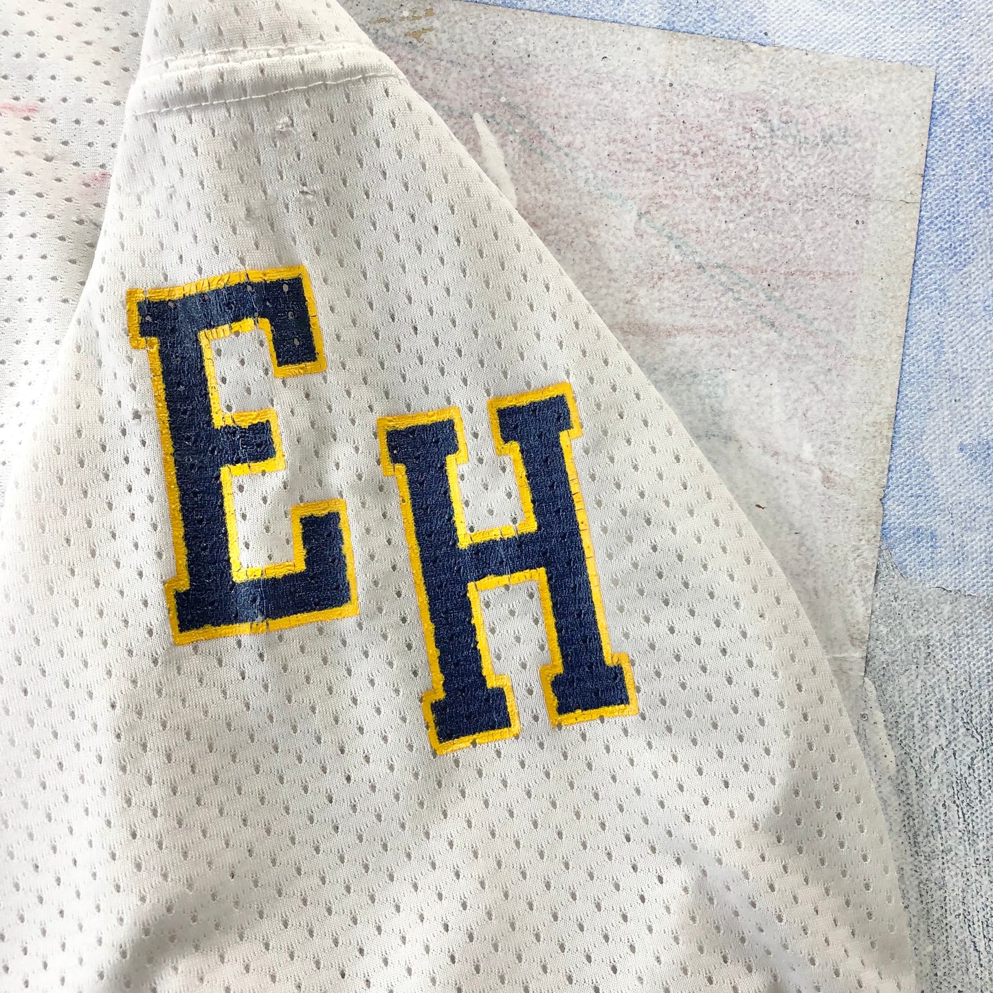 Vintage USA 90s Edmonton Huskies 65 Football Jersey XL