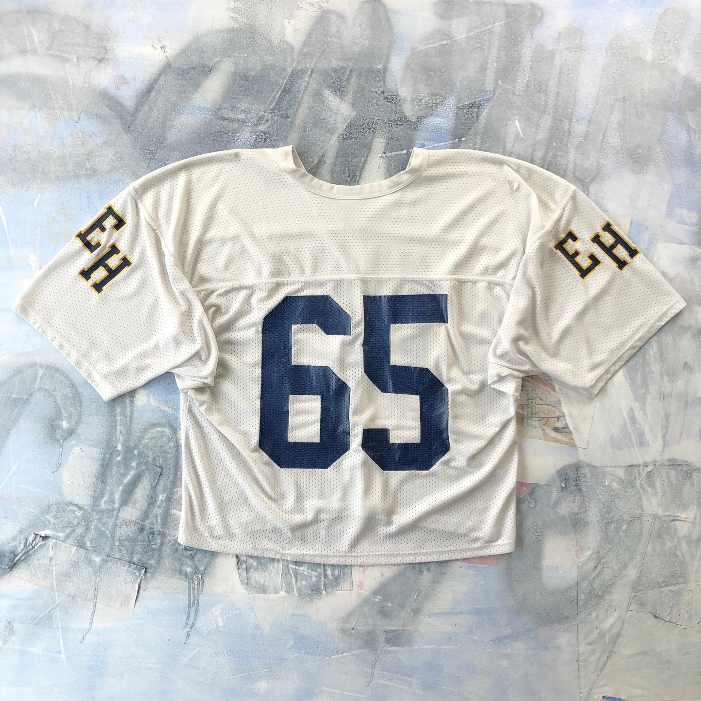 Vintage USA 90s Edmonton Huskies 65 Football Jersey XL