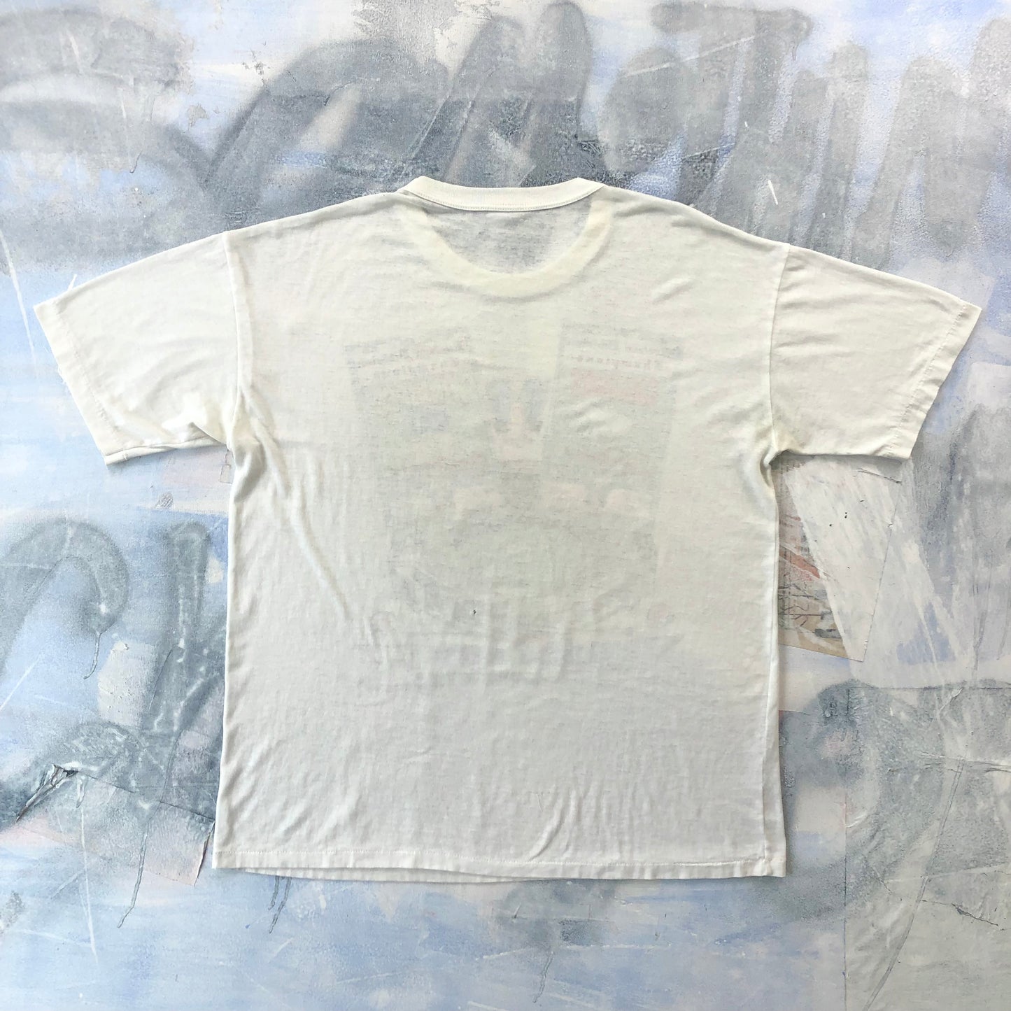 Vintage 1992 80th Grey Cup Calgary Stampeders Vs Winnipeg Blue Bombers Single Stitch T Shirt XL