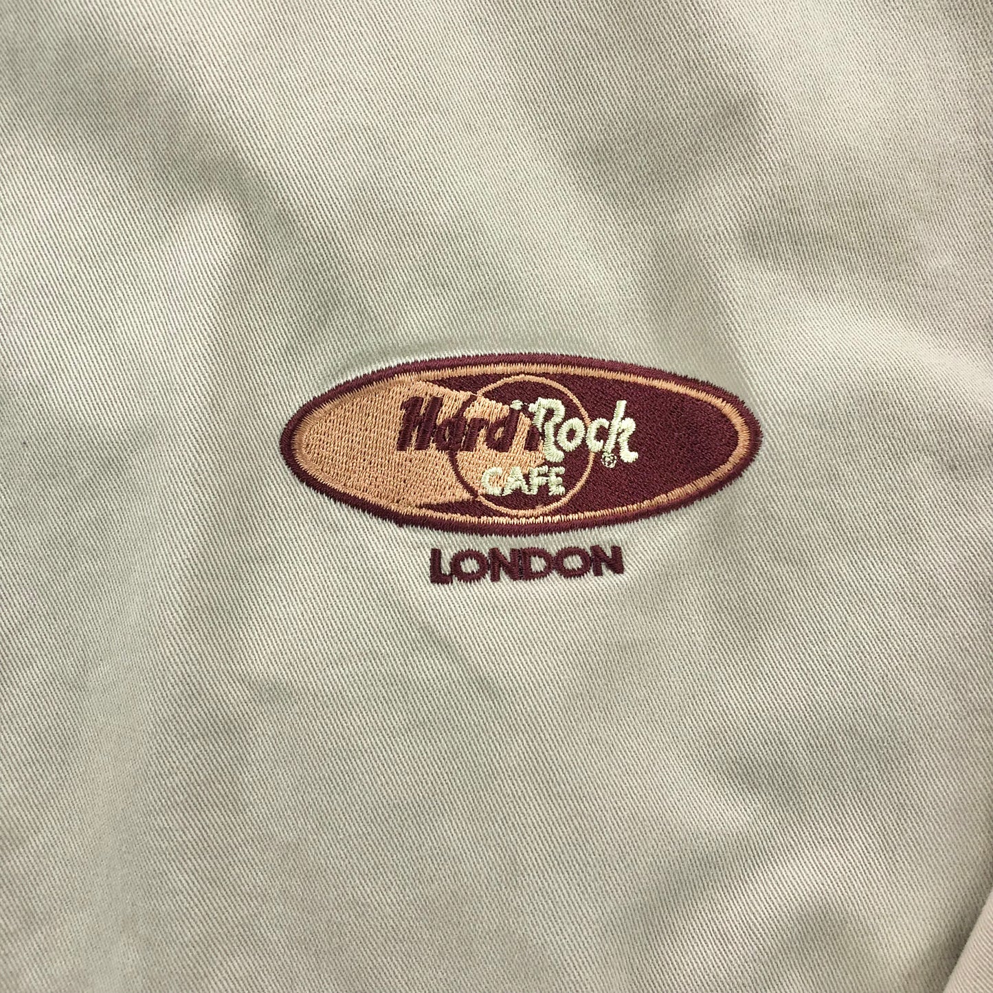 Vintage Hard Rock Cafe London Harrington Zip Jacket XL