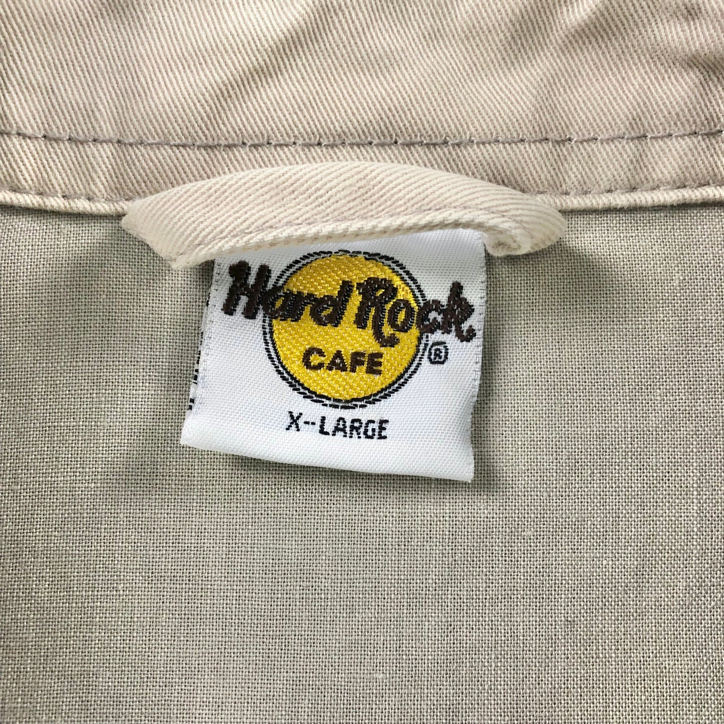 Vintage Hard Rock Cafe London Harrington Zip Jacket XL