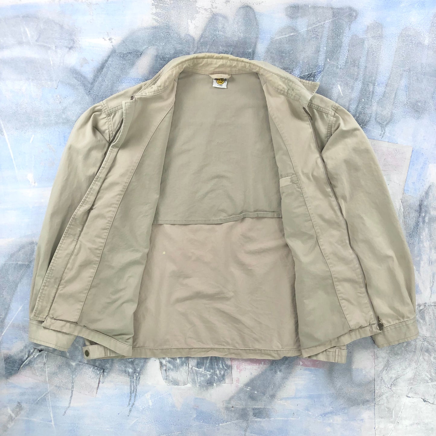 Vintage Hard Rock Cafe London Harrington Zip Jacket XL