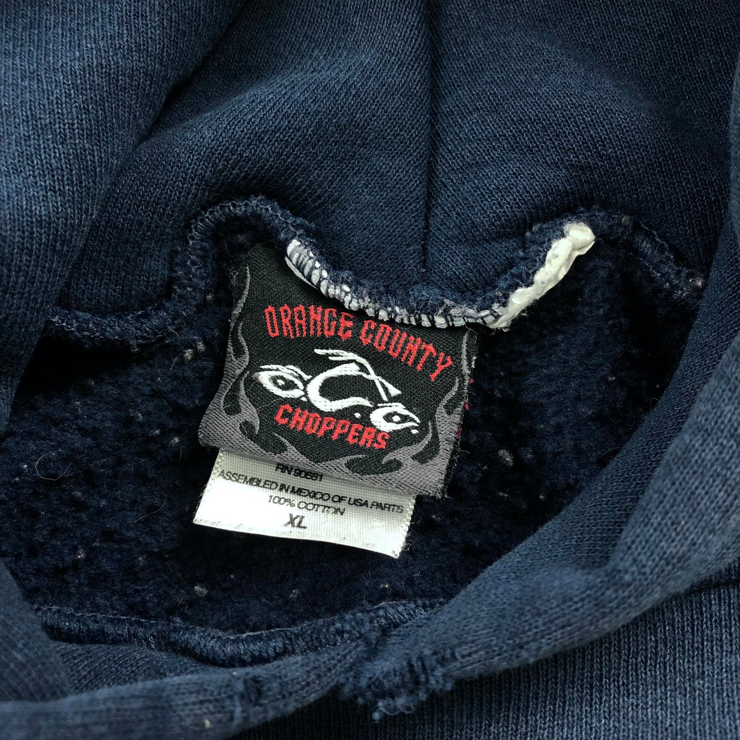 Vintage Y2K Orange County Choppers Americas Most Wanted Pullover Hoodie Sweatshirt XL
