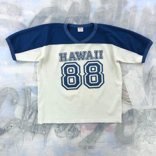 Vintage 80s USA Hawaii 88 Football Jersey XL