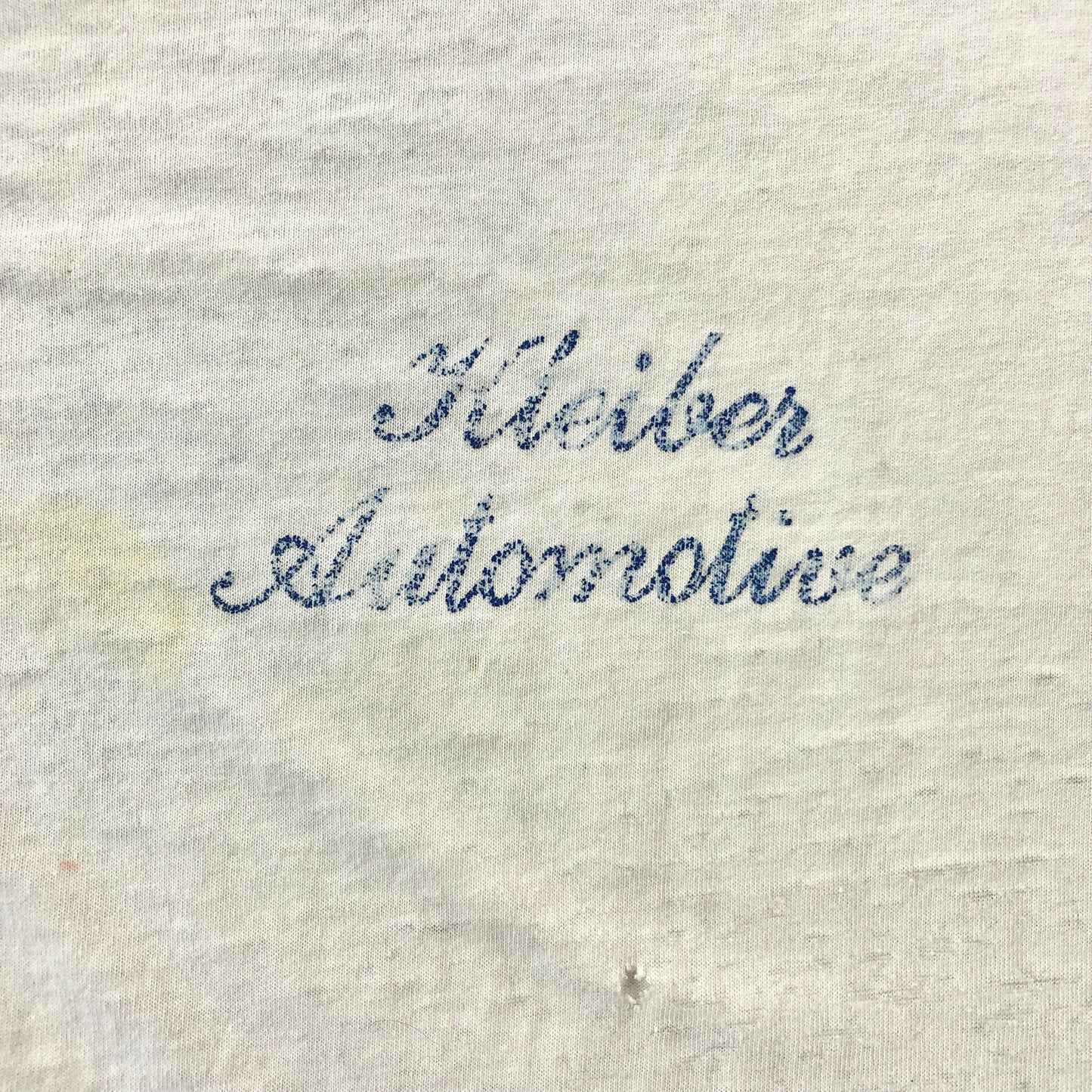 Vintage USA Kleiber Automotive Single Stitch T Shirt XL