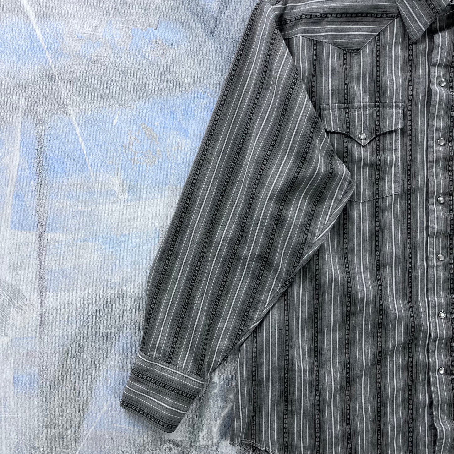 Vintage USA Panhandle Slim Western Button Long Sleeve Shirt XXL