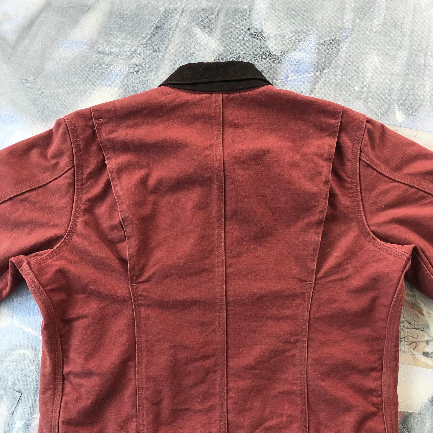 Vintage Carhartt WJ097 Detroit Workwear Blanket Lined Zip Jacket L