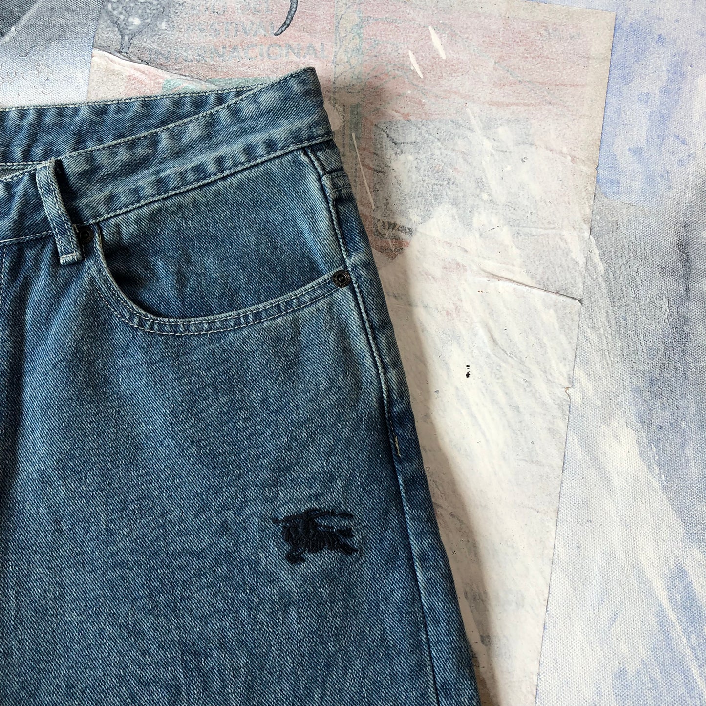Supreme x Burberry Denim Jean W34