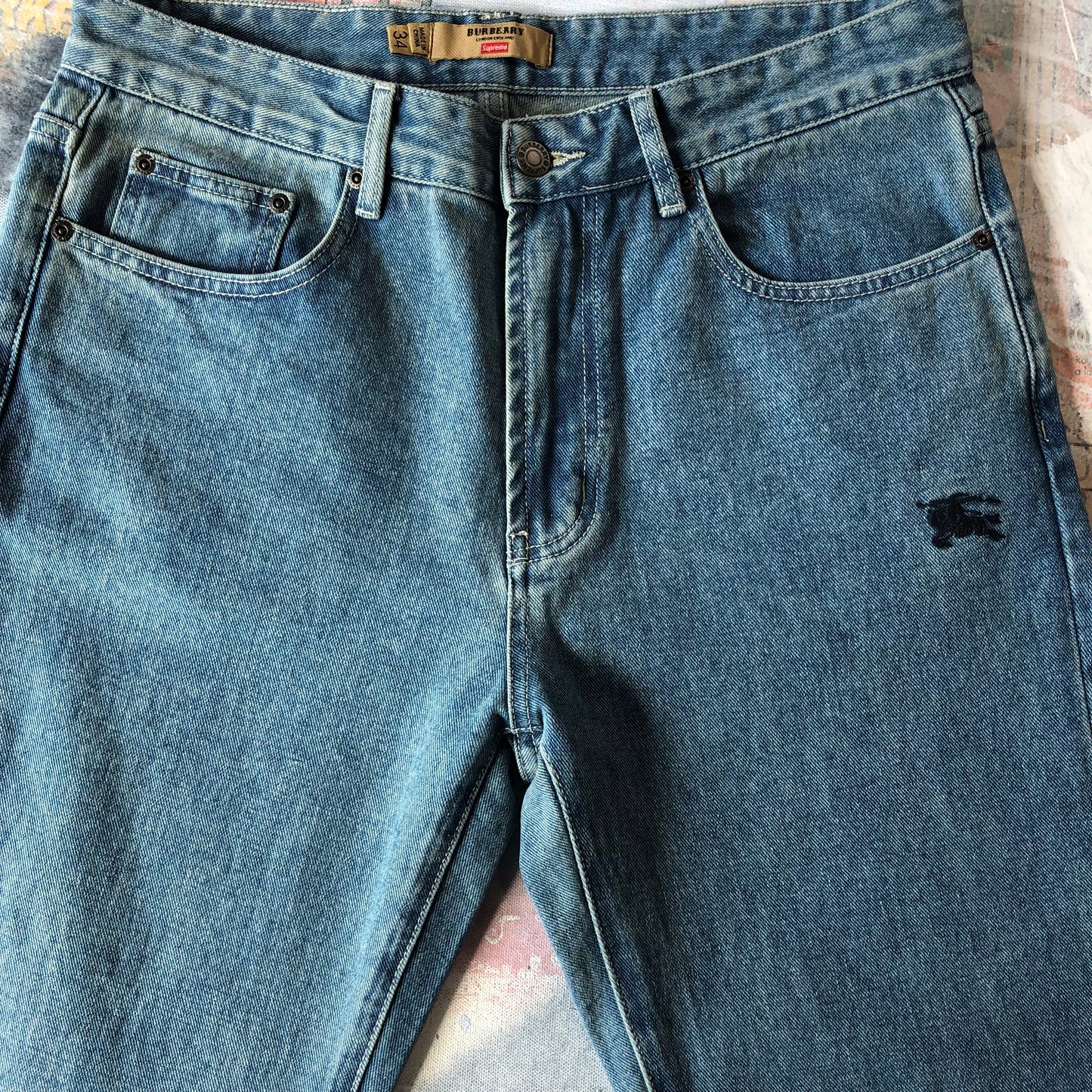 Supreme x Burberry Denim Jean W34
