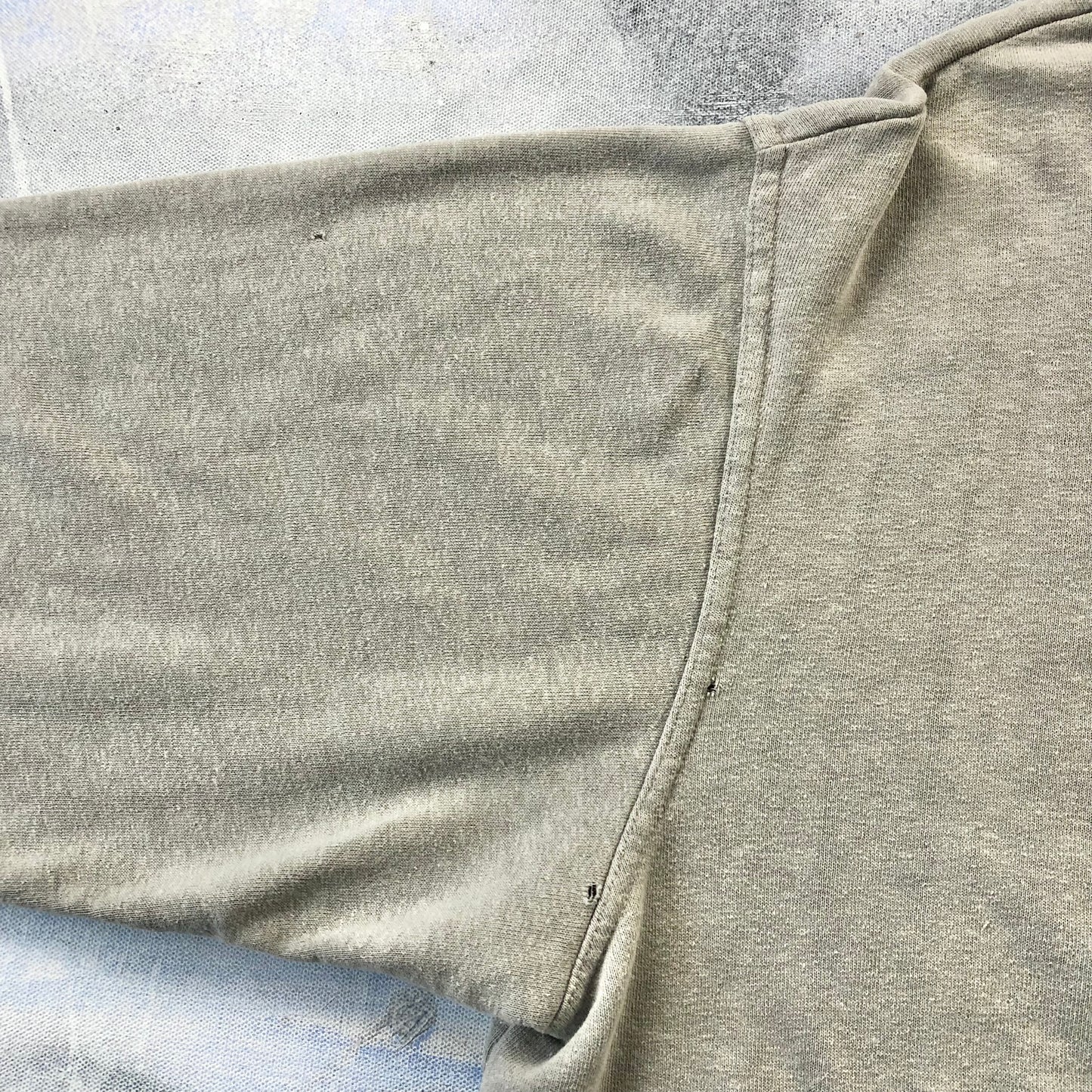Hemp & Company Distressed Ringer Crewneck Sweatshirt XL