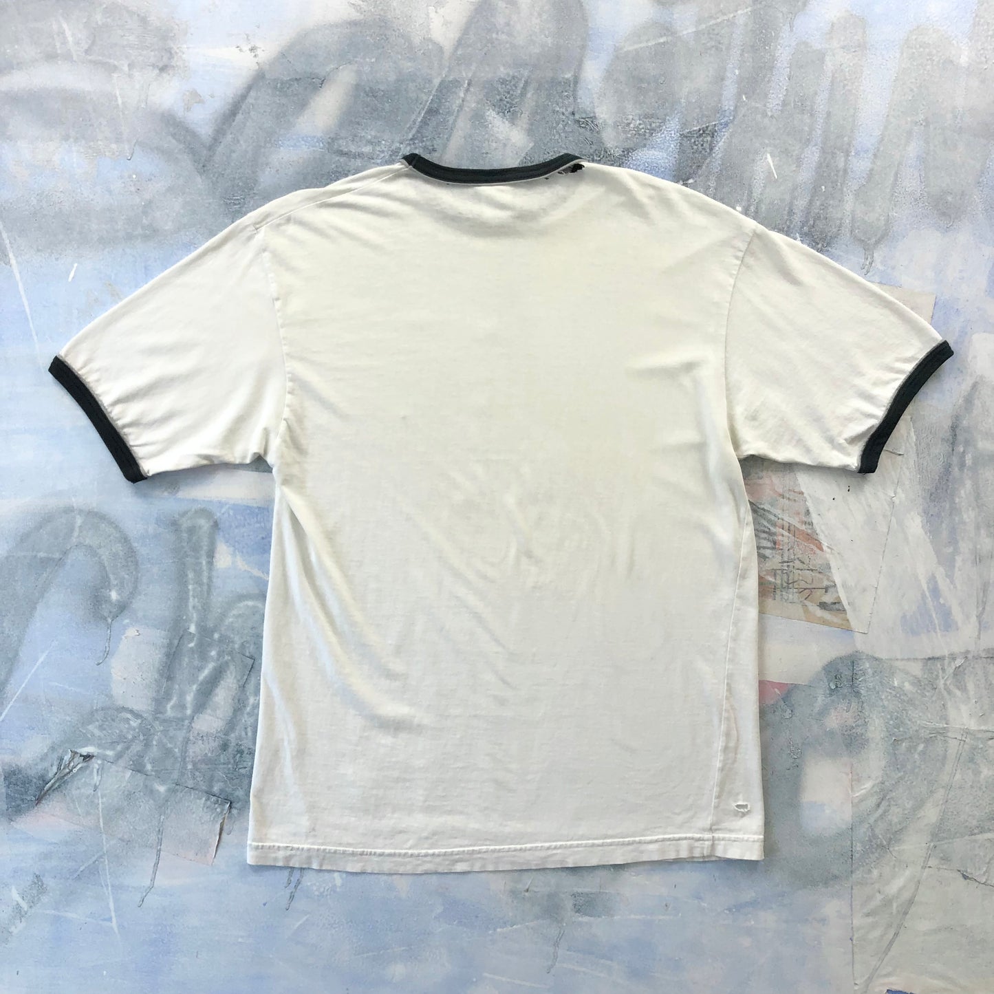 Vintage Footlocker Ringer T Shirt L