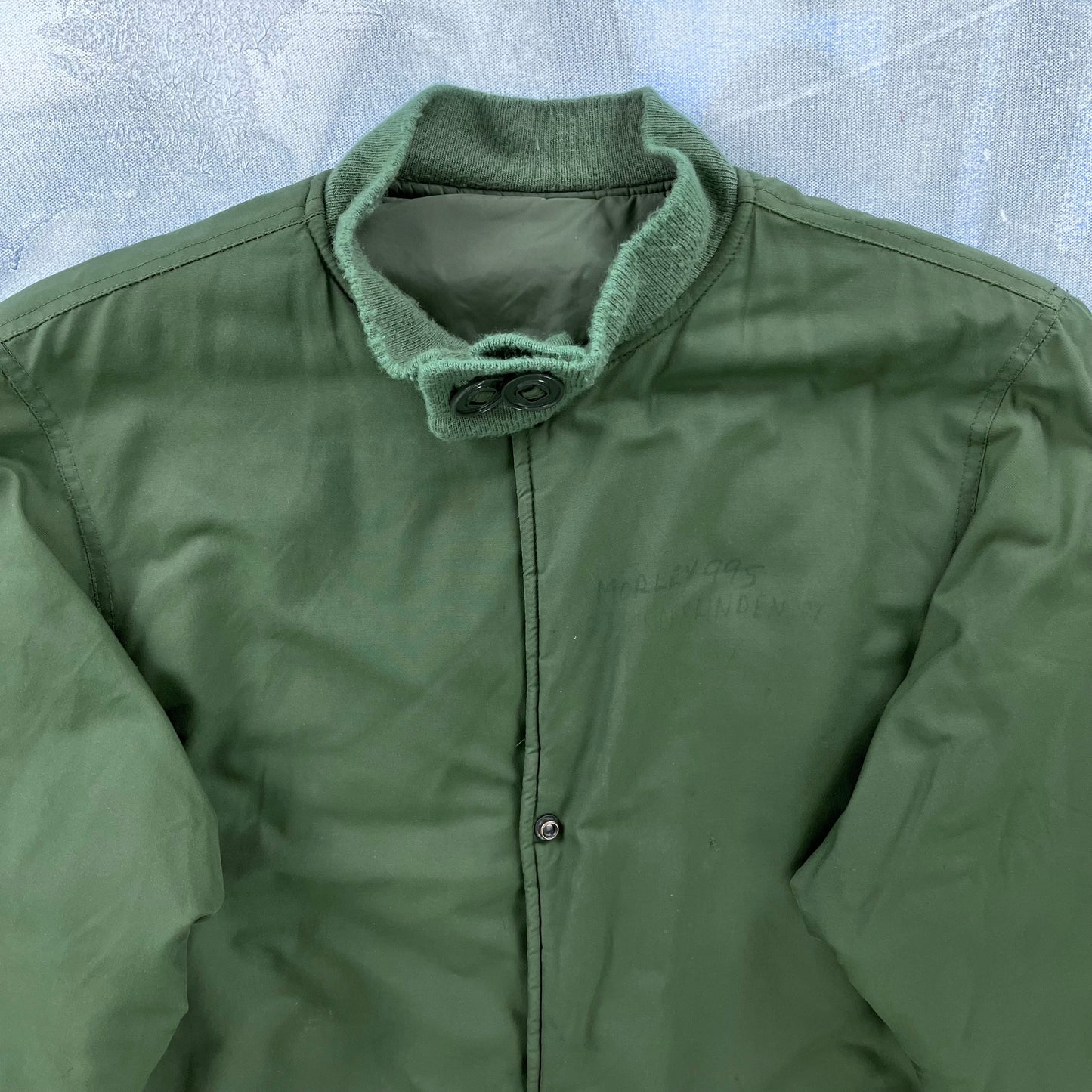 Vintage 90s Canadian Military Down Liner Button Jacket M