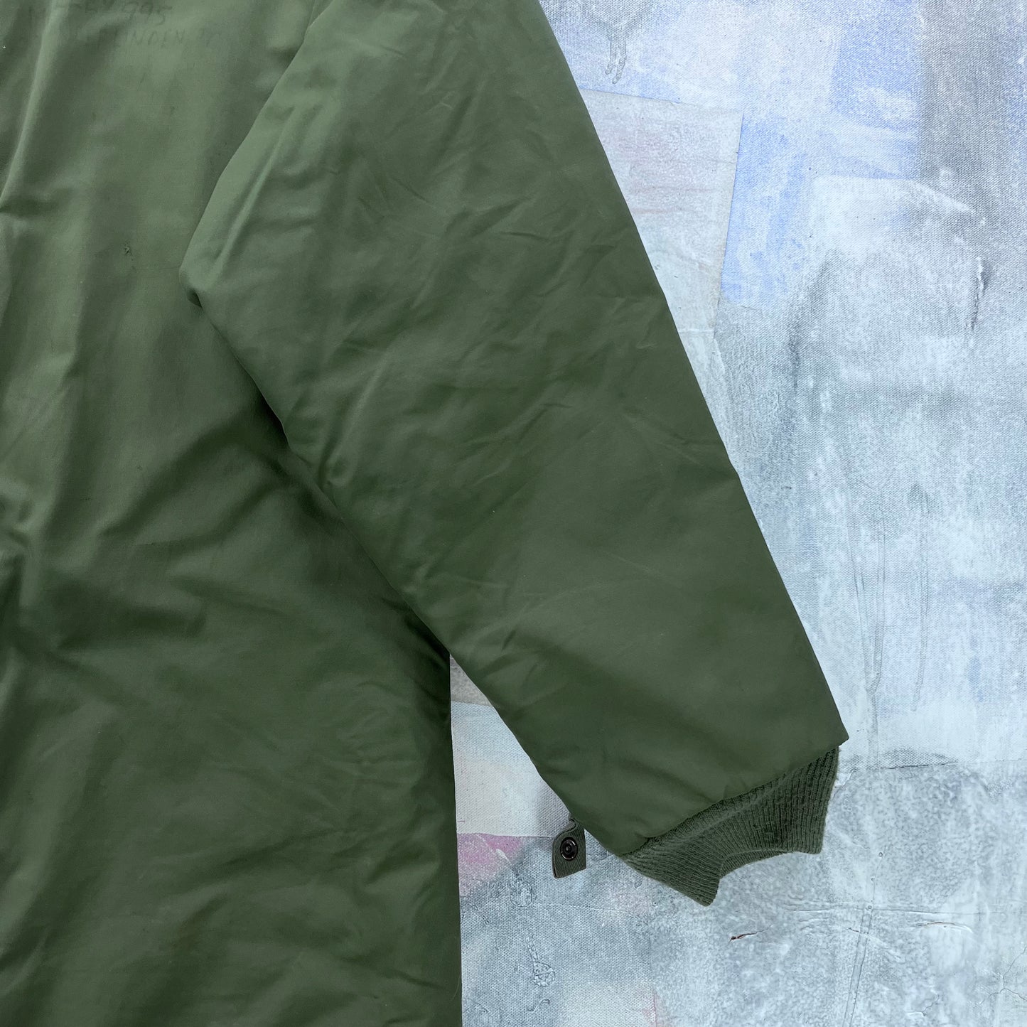 Vintage 90s Canadian Military Down Liner Button Jacket M