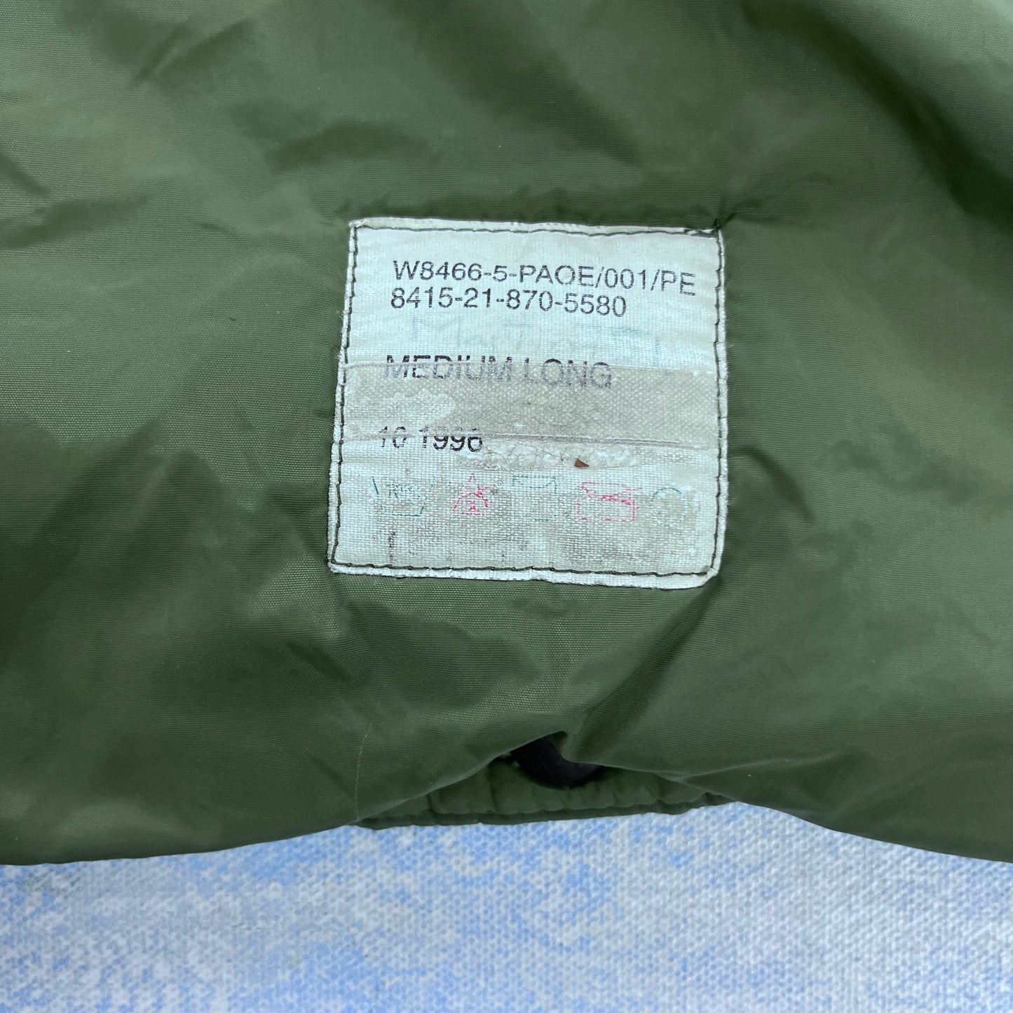 Vintage 90s Canadian Military Down Liner Button Jacket M