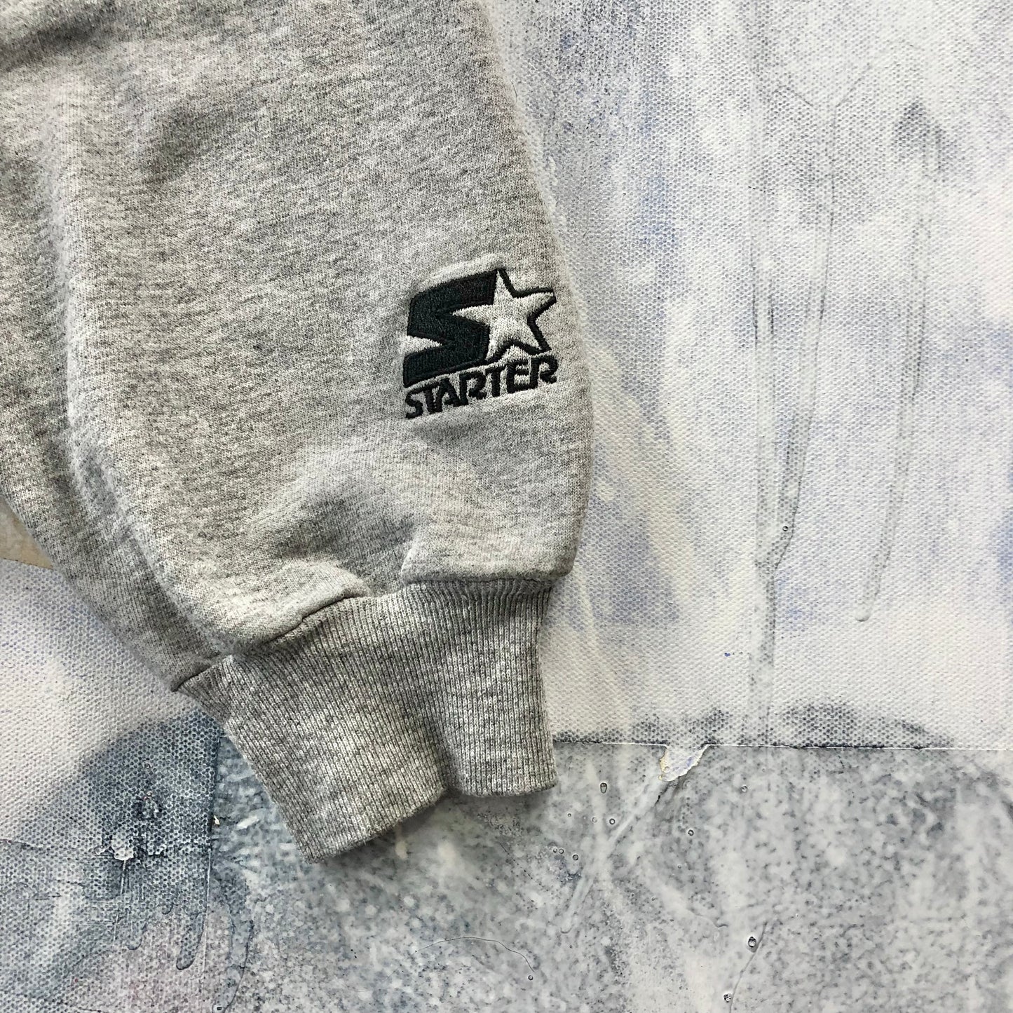 Vintage 90s Starter Saskatchewan Roughriders Crewneck Sweatshirt M