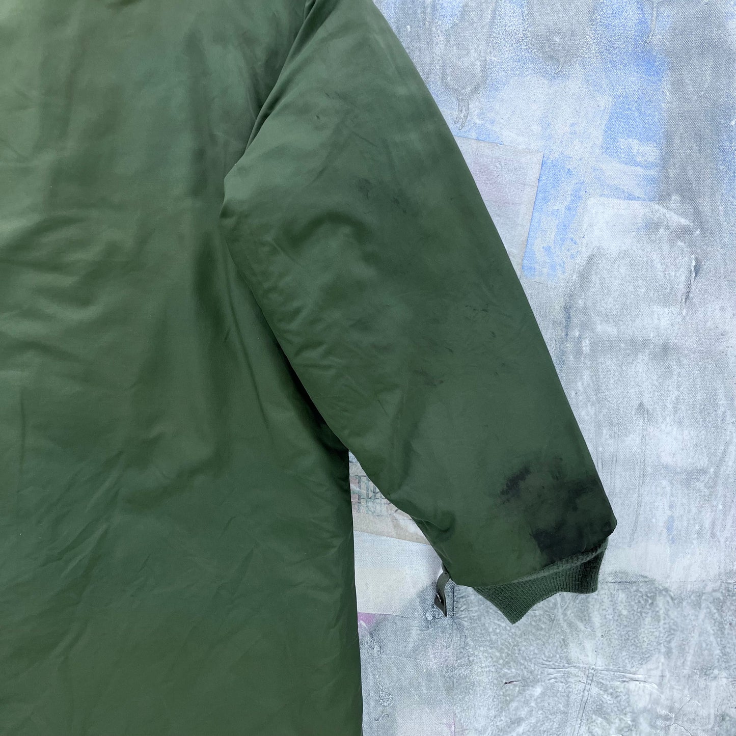Vintage 90s Canadian Military Down Liner Button Jacket M