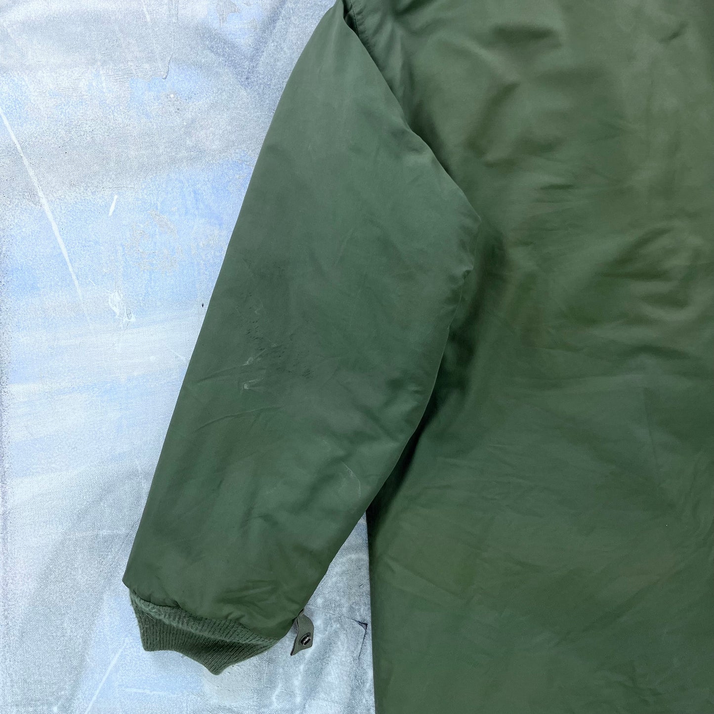 Vintage 90s Canadian Military Down Liner Button Jacket M