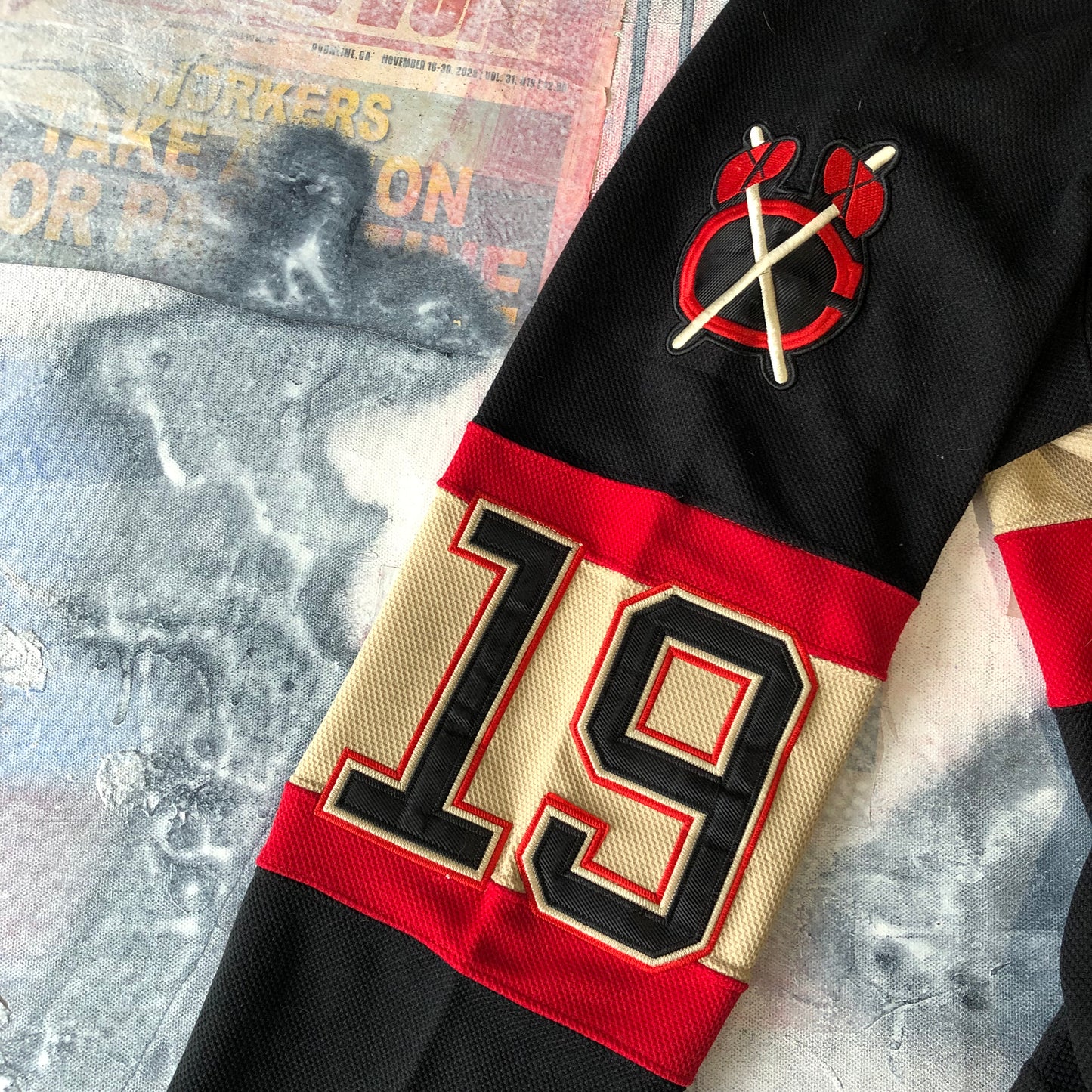 NHL Chicago Blackhawks Reebok Toews Winter Classic Jersey M
