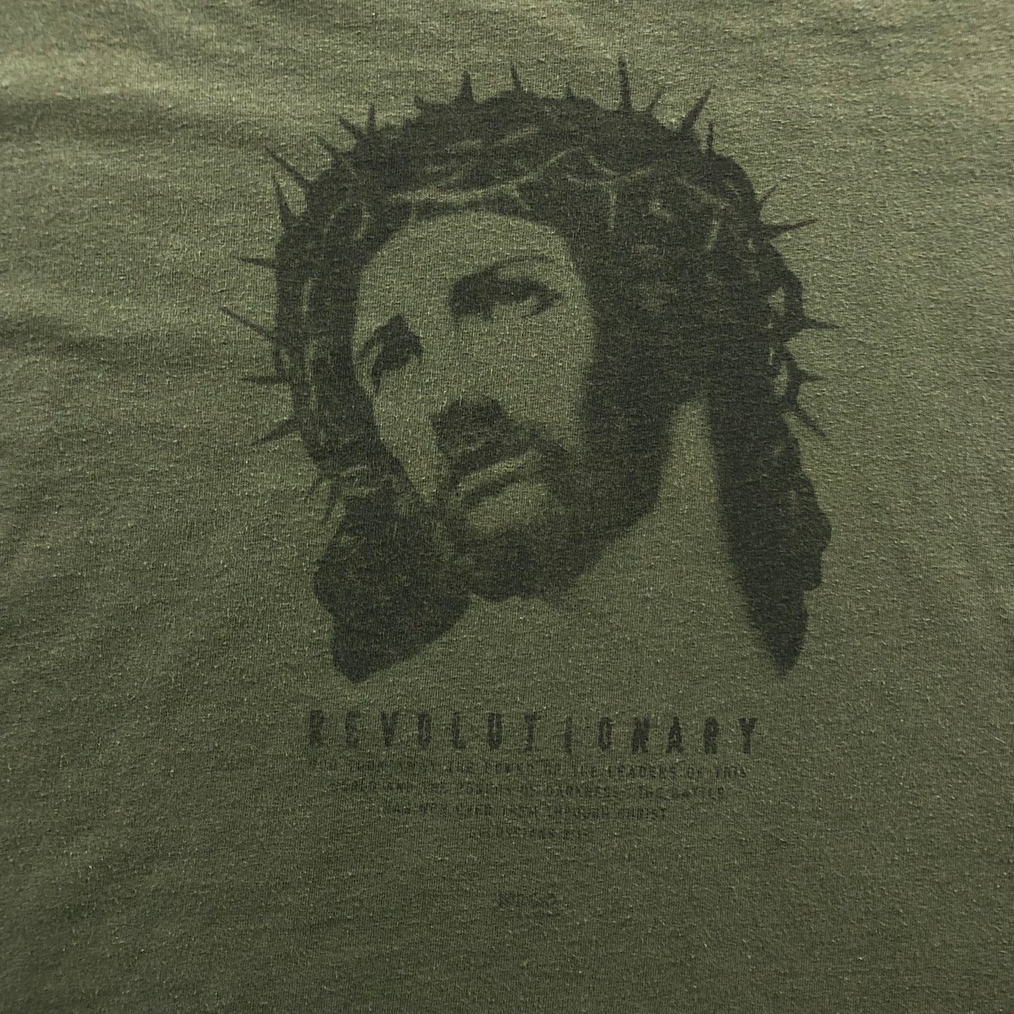 Vintage 90s Jesus Christ Revolutionary T Shirt XL