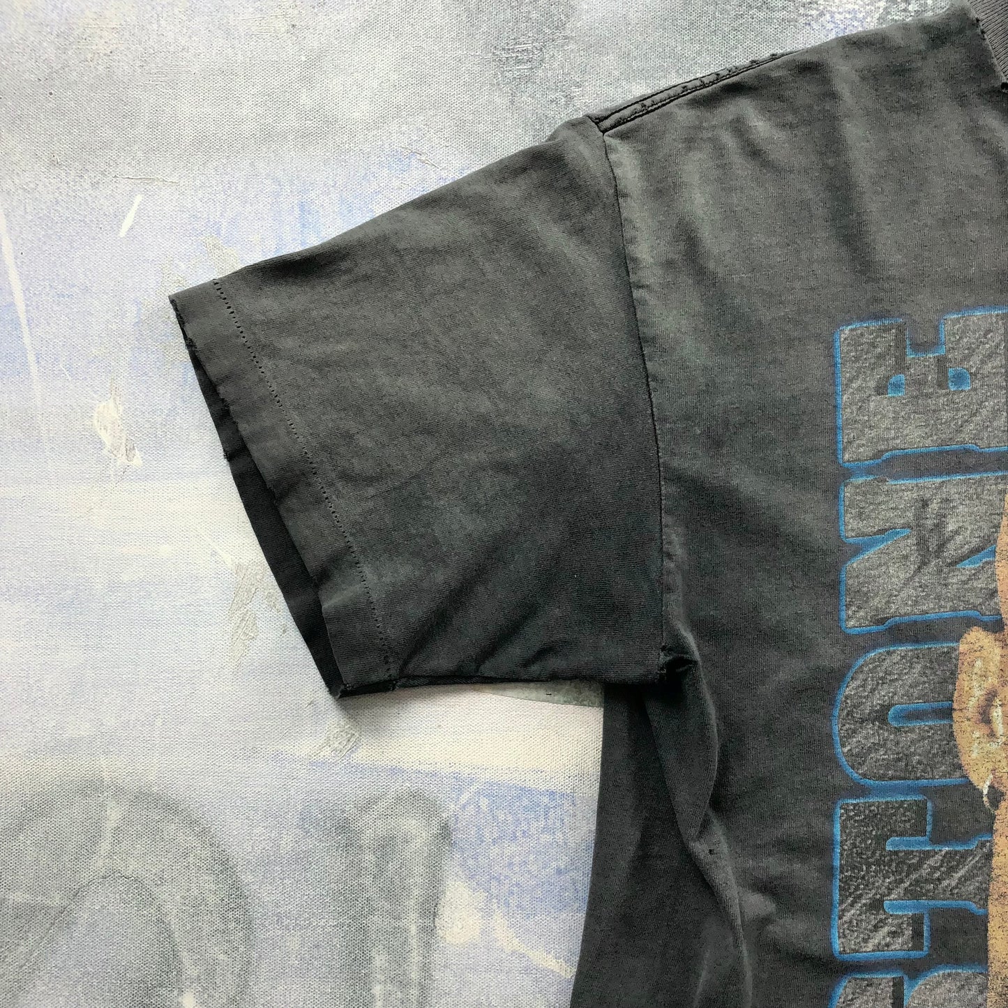 Vintage 90s WWF Stone Cold Steve Austin Skull Face T Shirt L