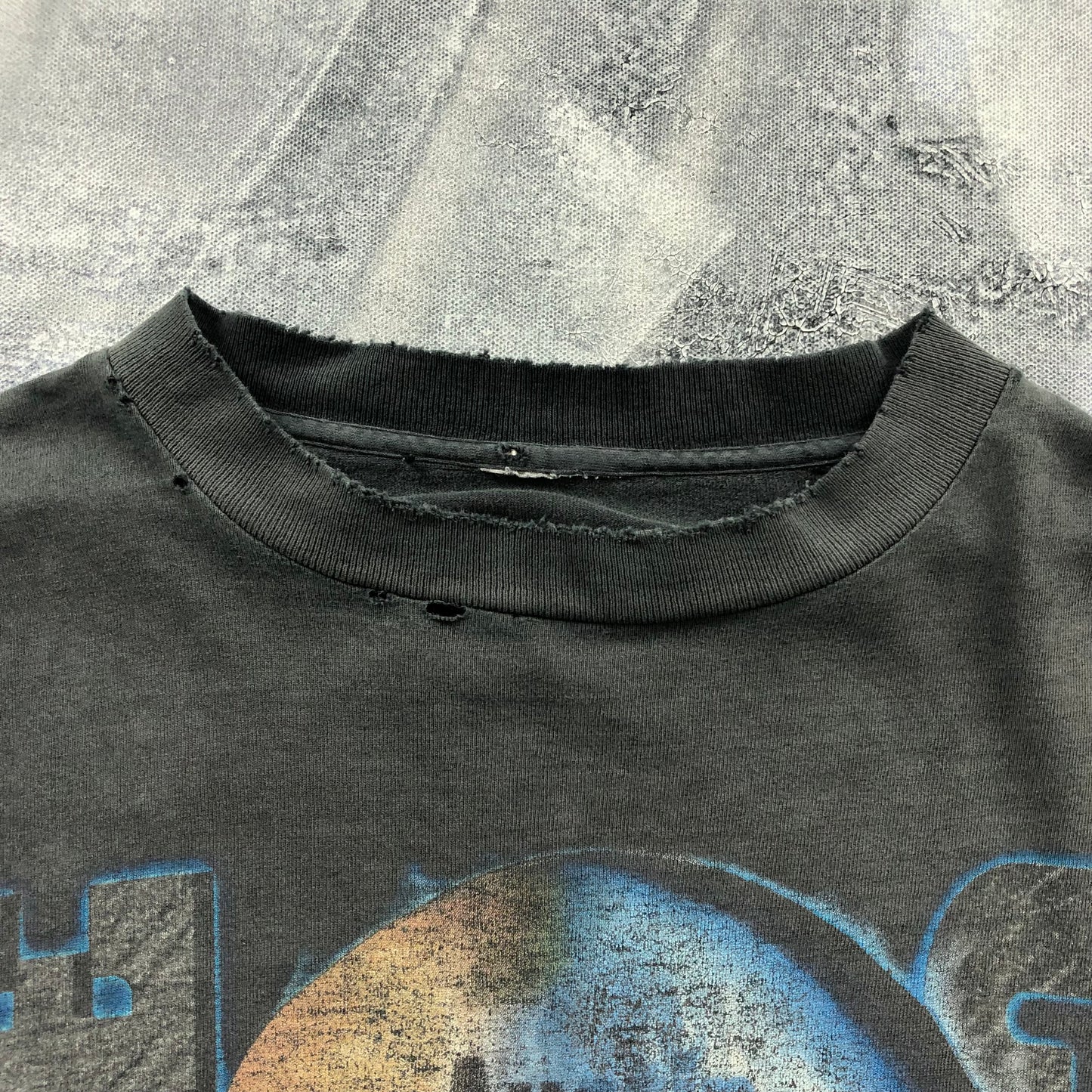 Vintage 90s WWF Stone Cold Steve Austin Skull Face T Shirt L