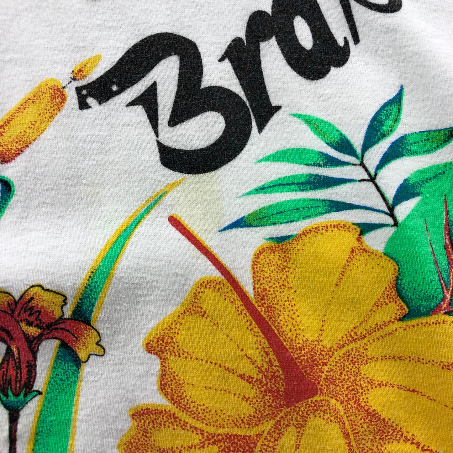 Vintage Brasil Kingfisher Bird Single Stitch T Shirt M
