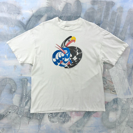 Vintage 90s USA The Great Race Single Stitch T Shirt XL