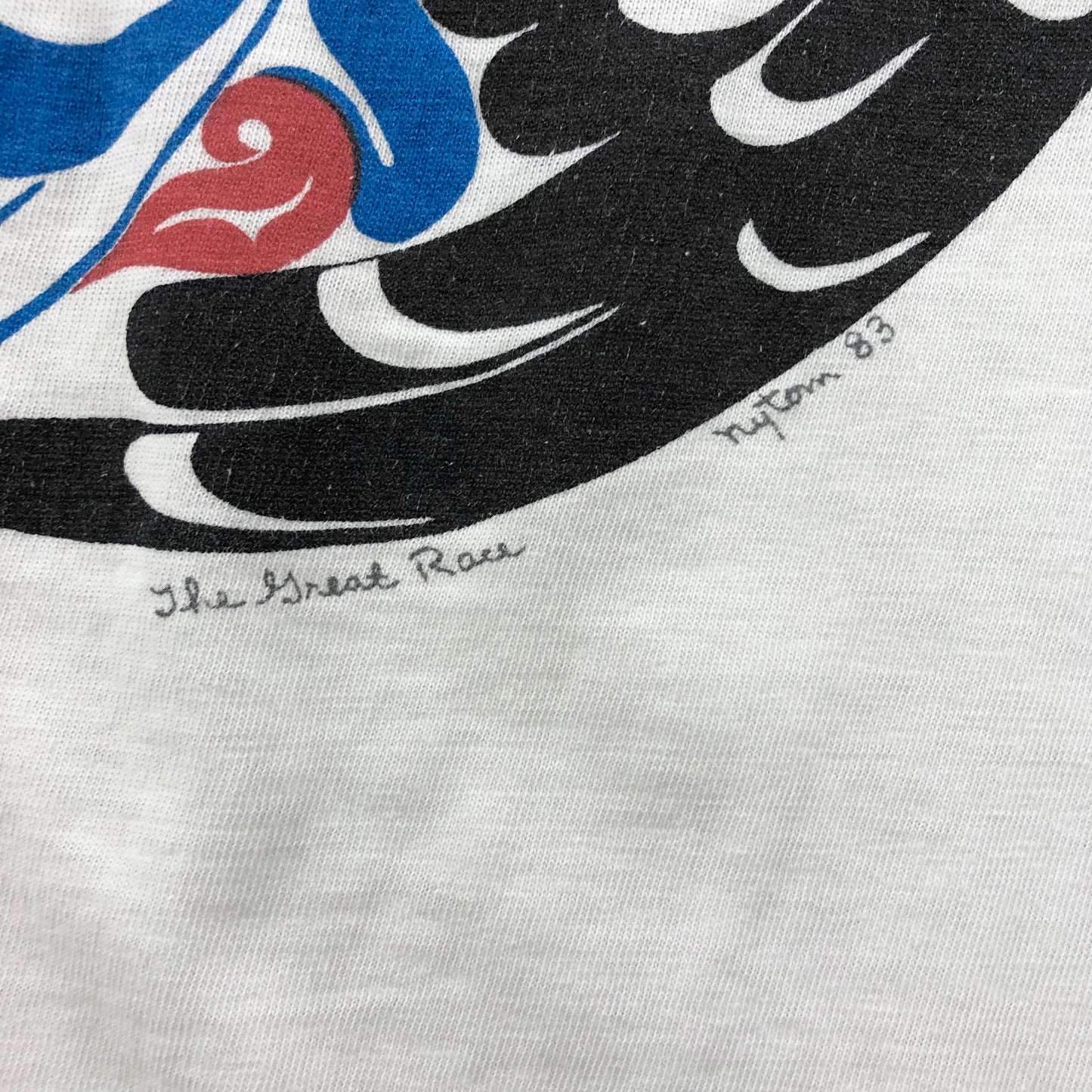 Vintage 90s USA The Great Race Single Stitch T Shirt XL