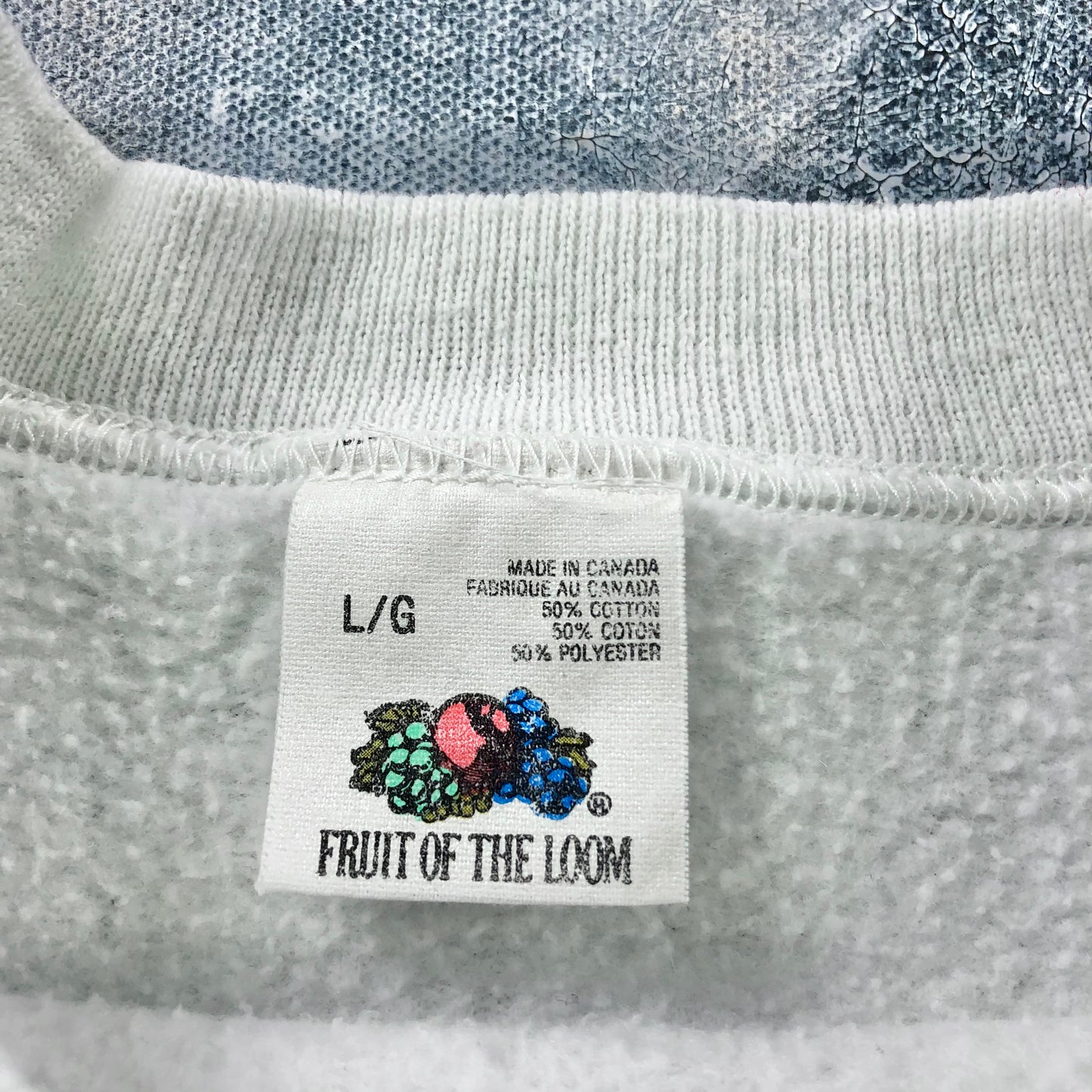 Vintage 90s Faculty Of Pharmacy Crewneck Sweatshirt L