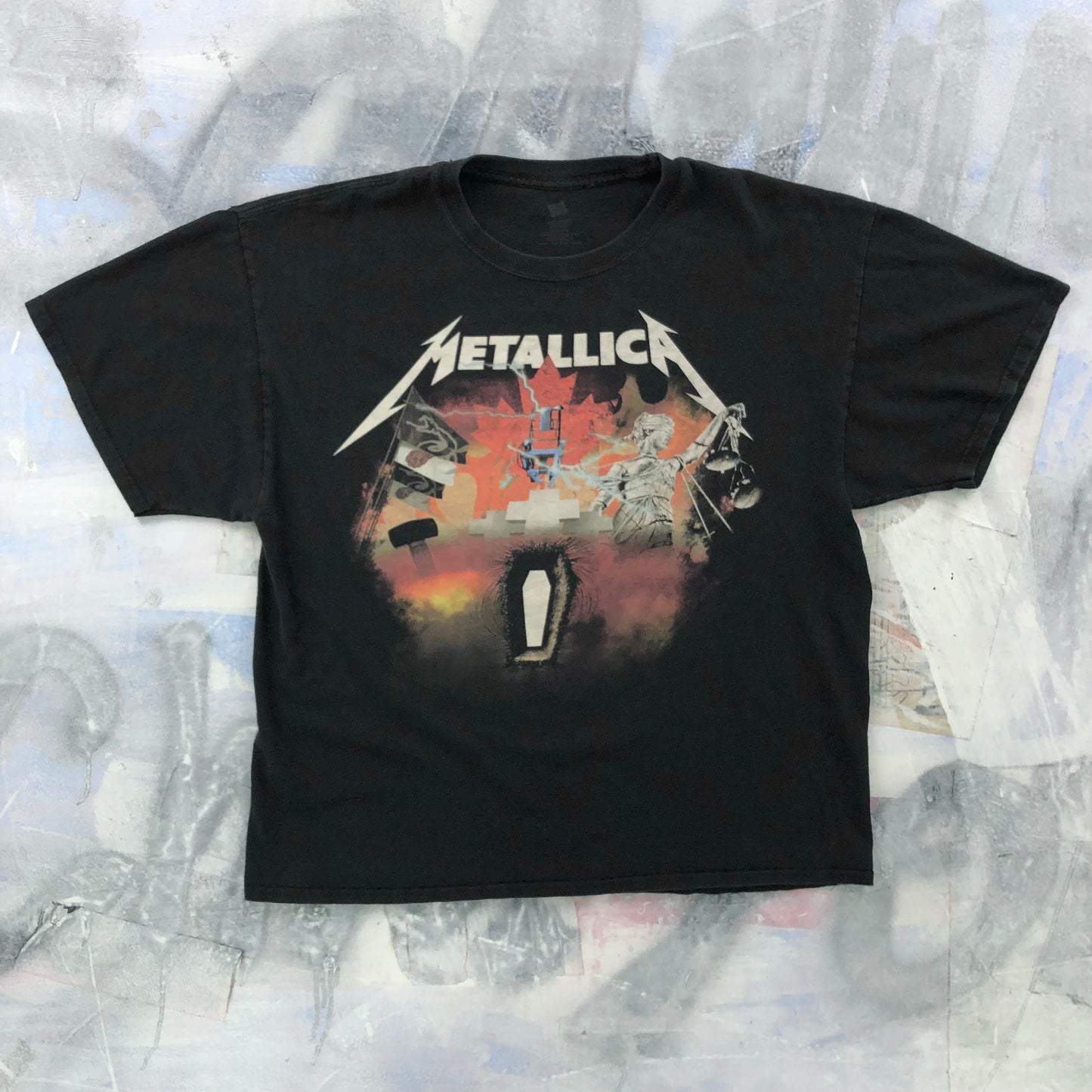 Vintage Metallica The Full Arsenal Tour T Shirt XL