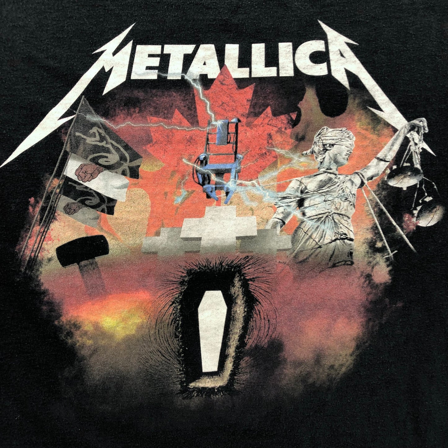 Vintage Metallica The Full Arsenal Tour T Shirt XL
