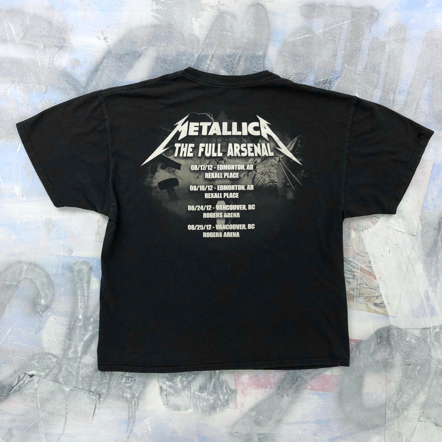 Vintage Metallica The Full Arsenal Tour T Shirt XL