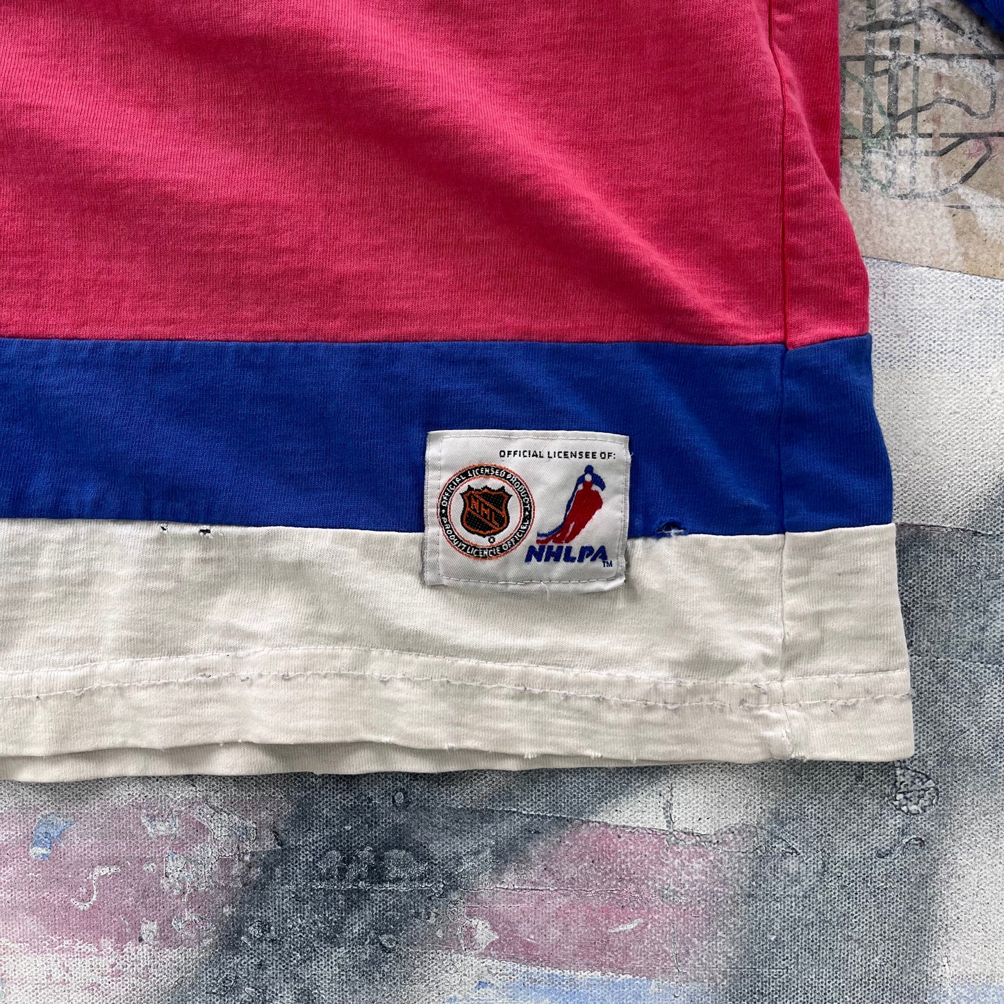 Vintage 90s USA NHL Montreal Canadiens Kirk Muller Long Sleeve Shirt L
