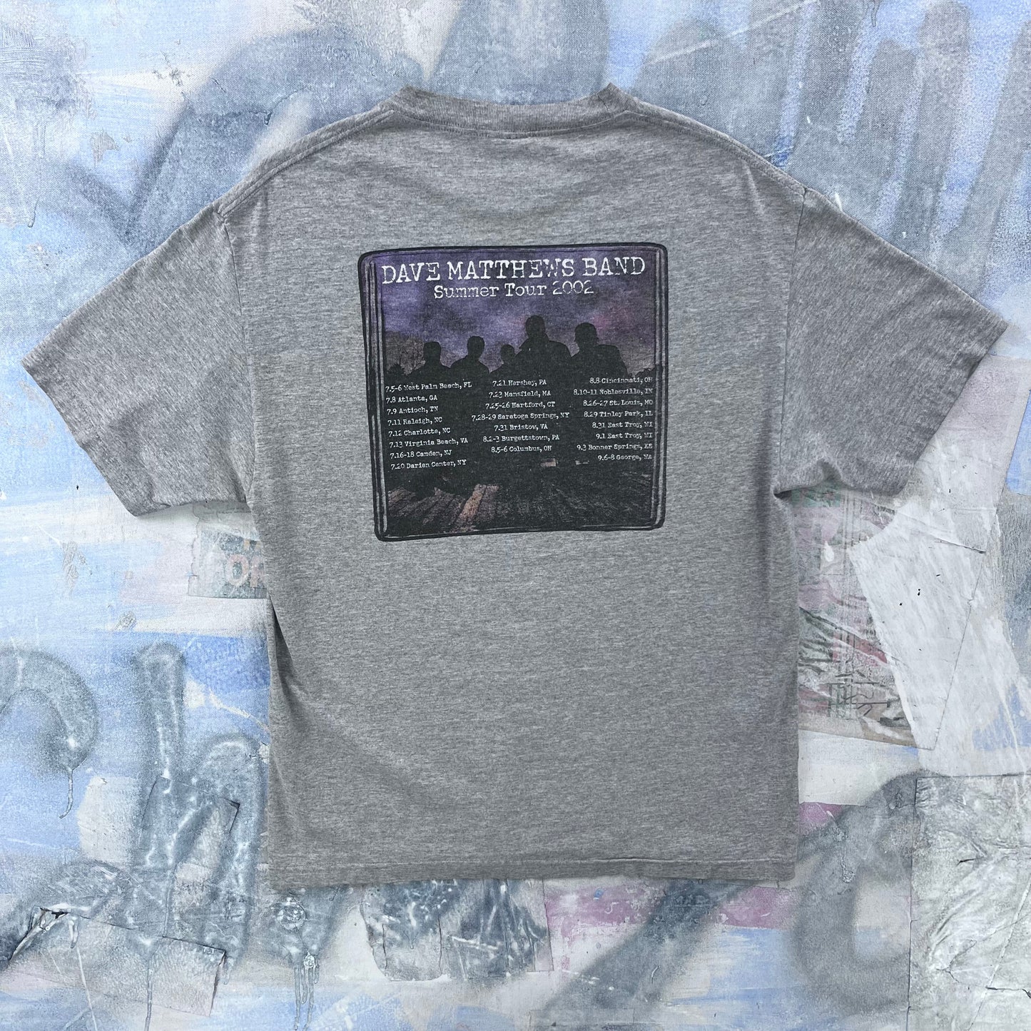 Vintage USA Dave Matthews Band 2002 Tour T Shirt L