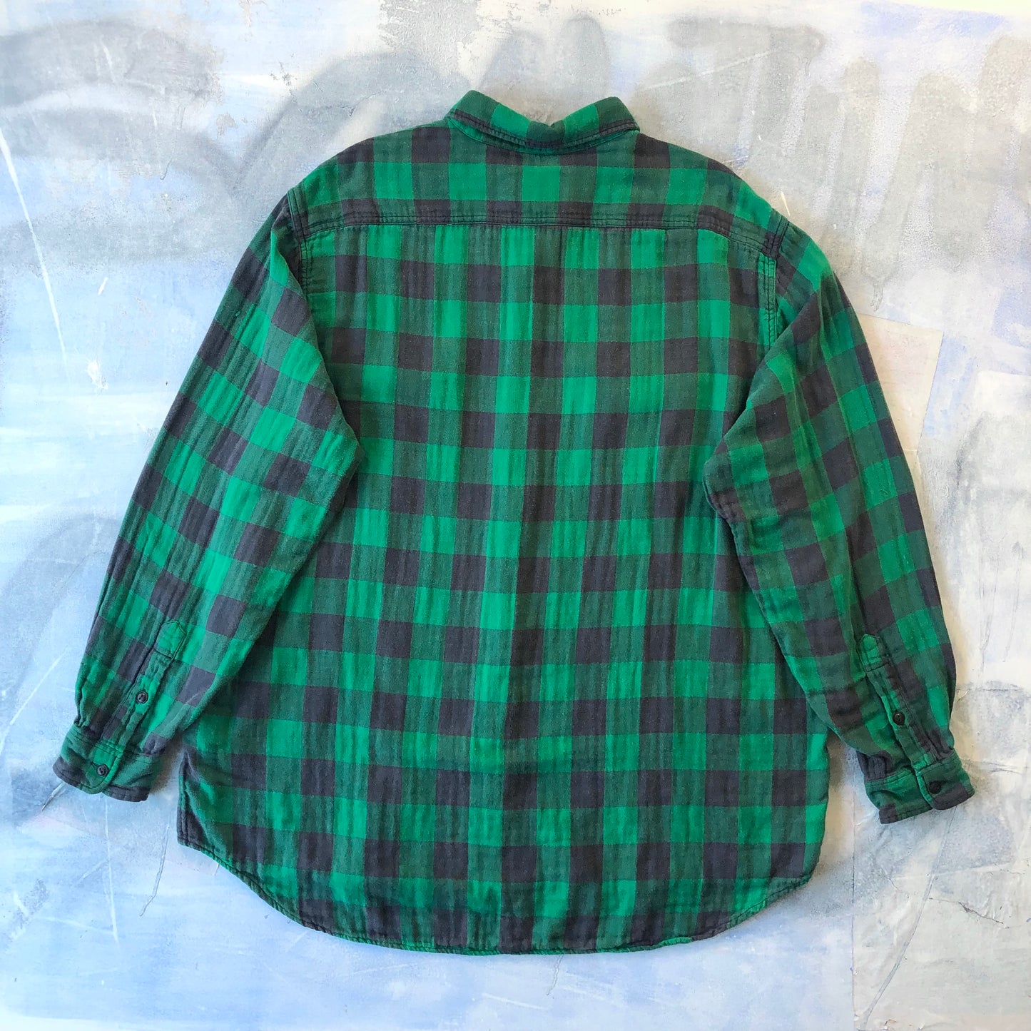 Vintage Polo Country Ralph Lauren Plaid Line Button Flannel Shirt XXL