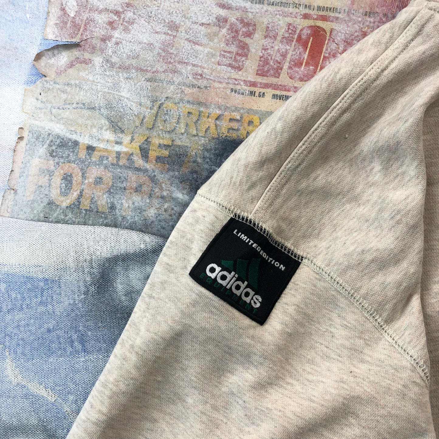 Adidas Limited Edition Retro Hooded Sweatshirt XL
