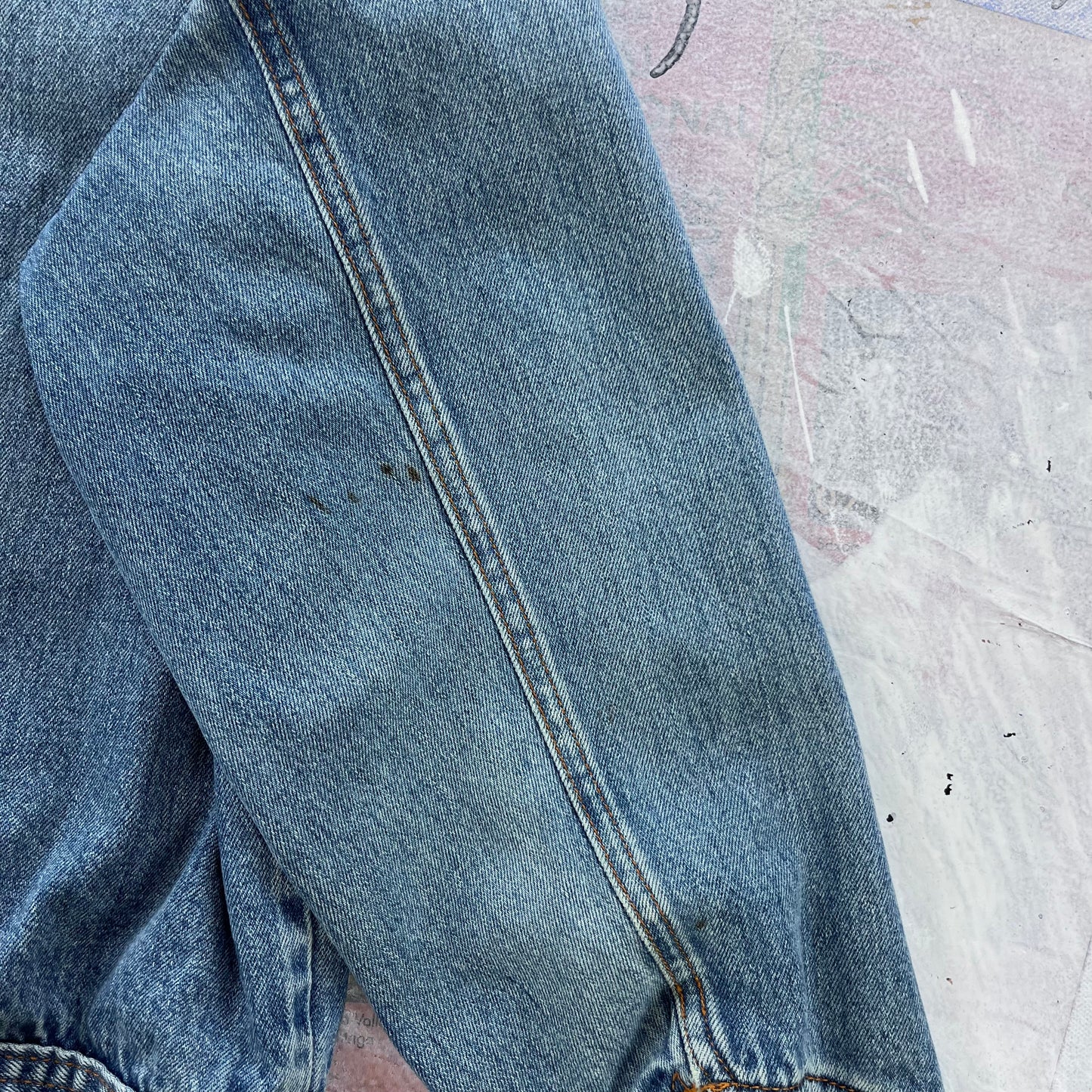 Vintage Polo Ralph Lauren Blanket Lined Denim Button Jacket M (Womens)