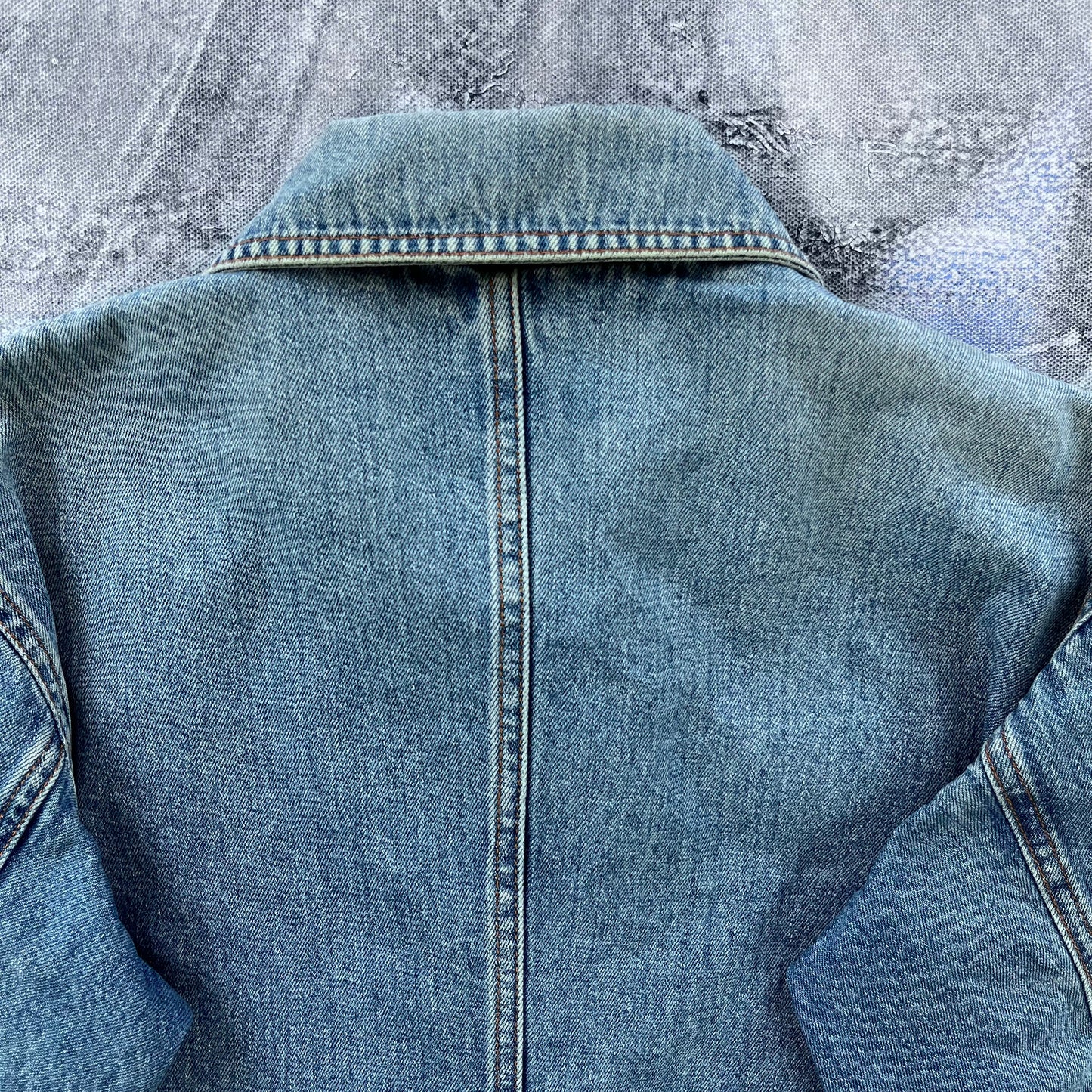 Vintage Polo Ralph Lauren Blanket Lined Denim Button Jacket M (Womens)
