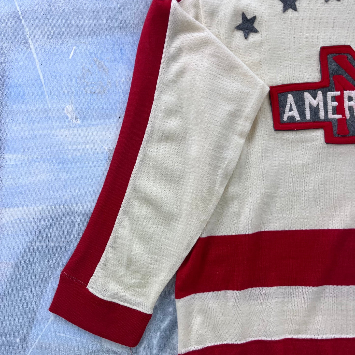 Vintage New York Americans CCM NHL Heritage Sweater Jersey XL