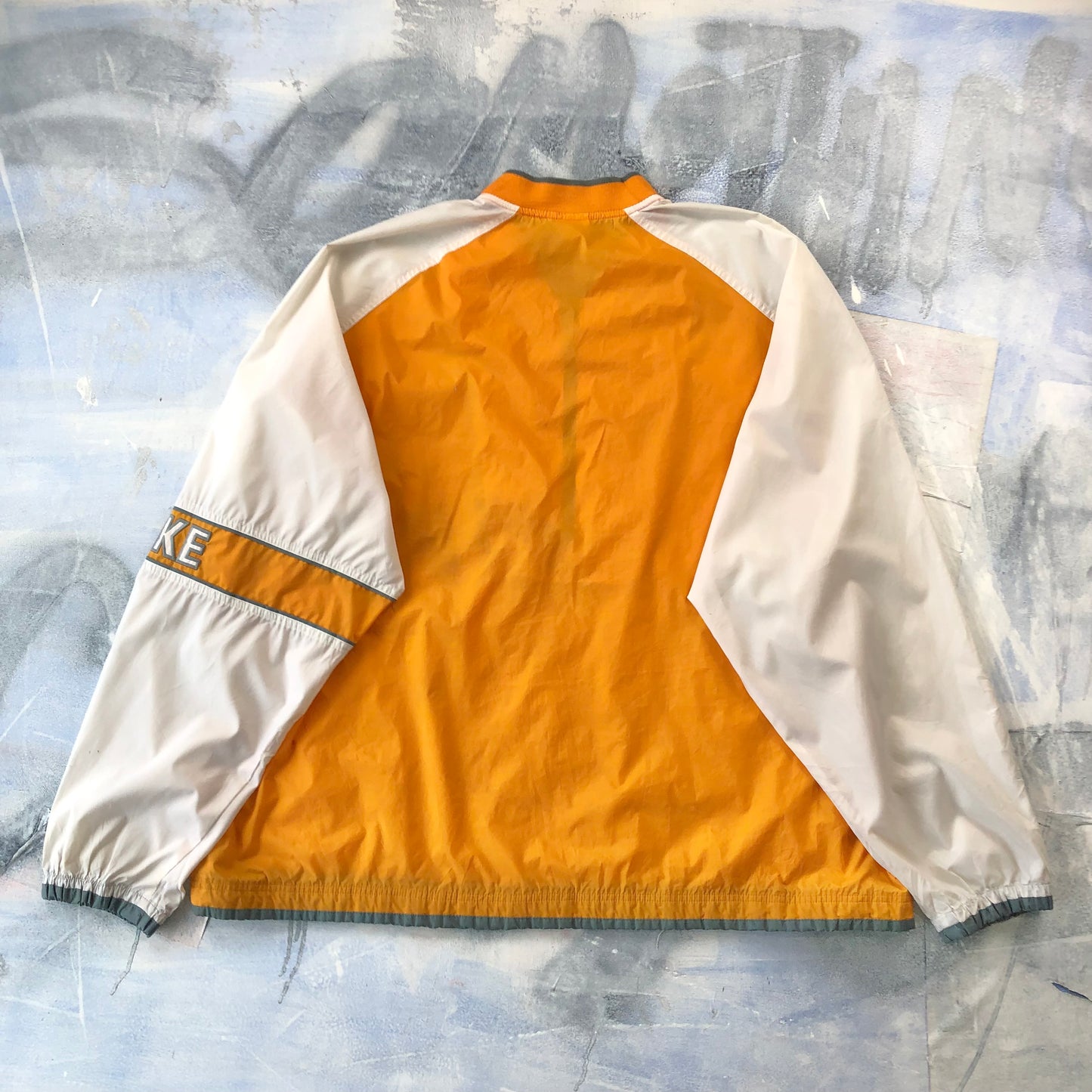Nike Retro Quarter Zip Pullover Windbreaker Jacket XXL