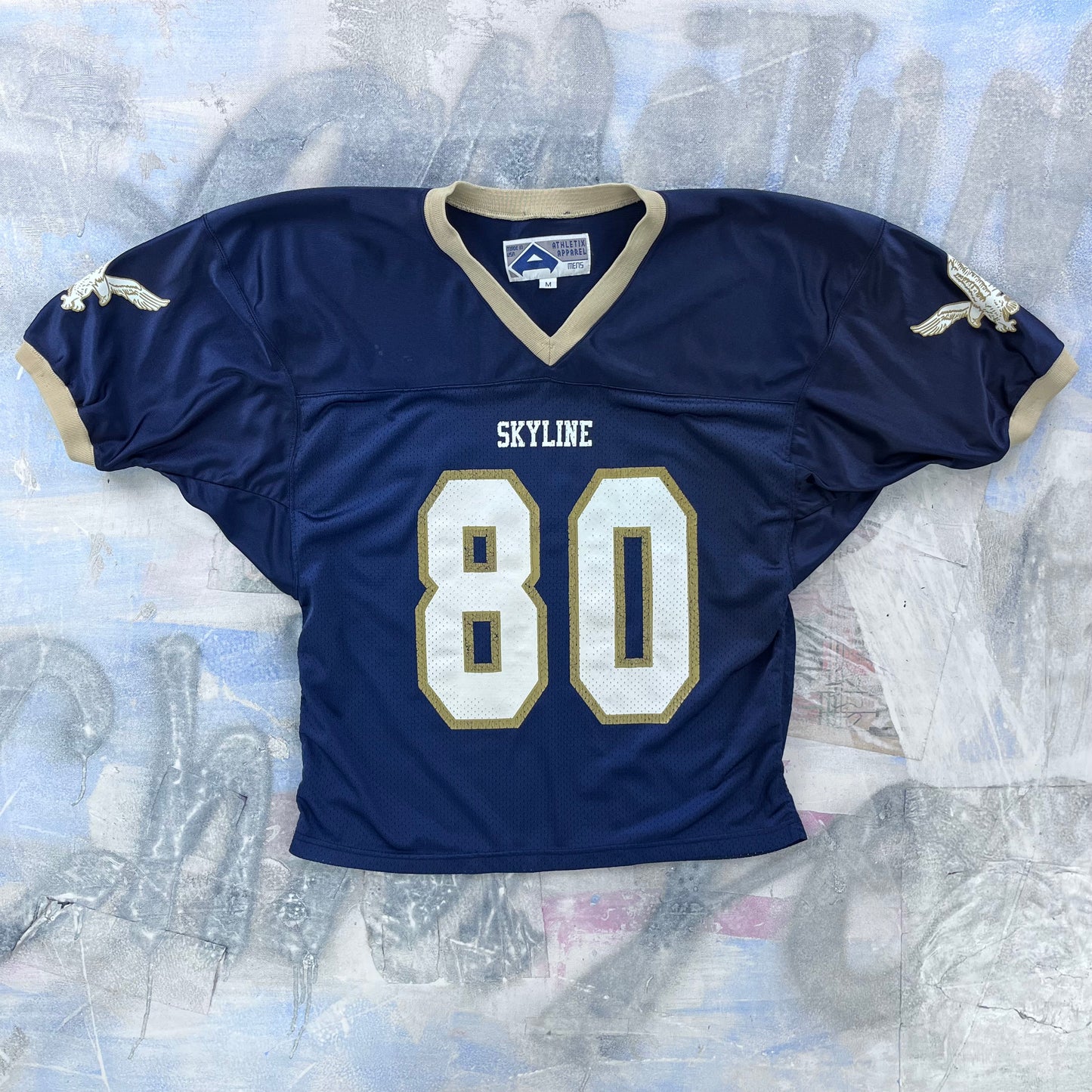 Vintage USA Skyline Eagles 80 Football Jersey M