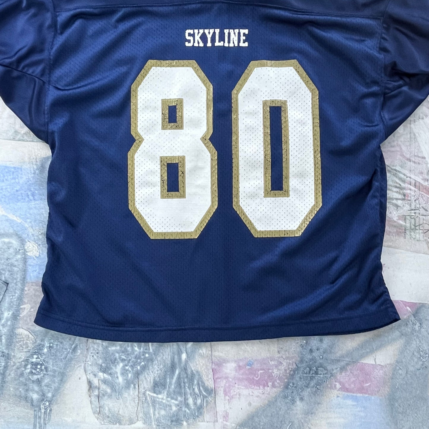 Vintage USA Skyline Eagles 80 Football Jersey M