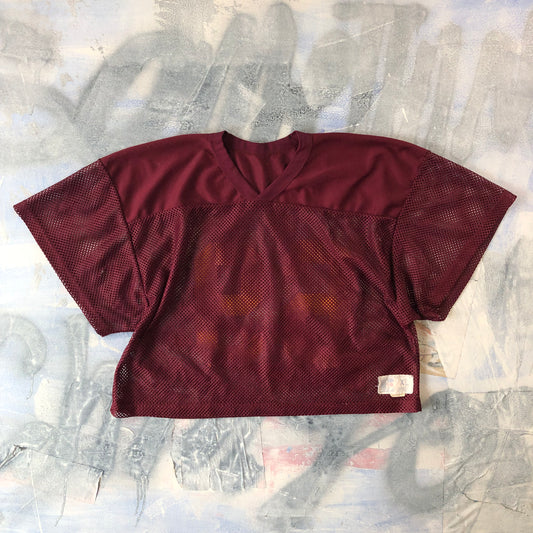 Vintage 90s USA Russell Cropped Football Jersey XL