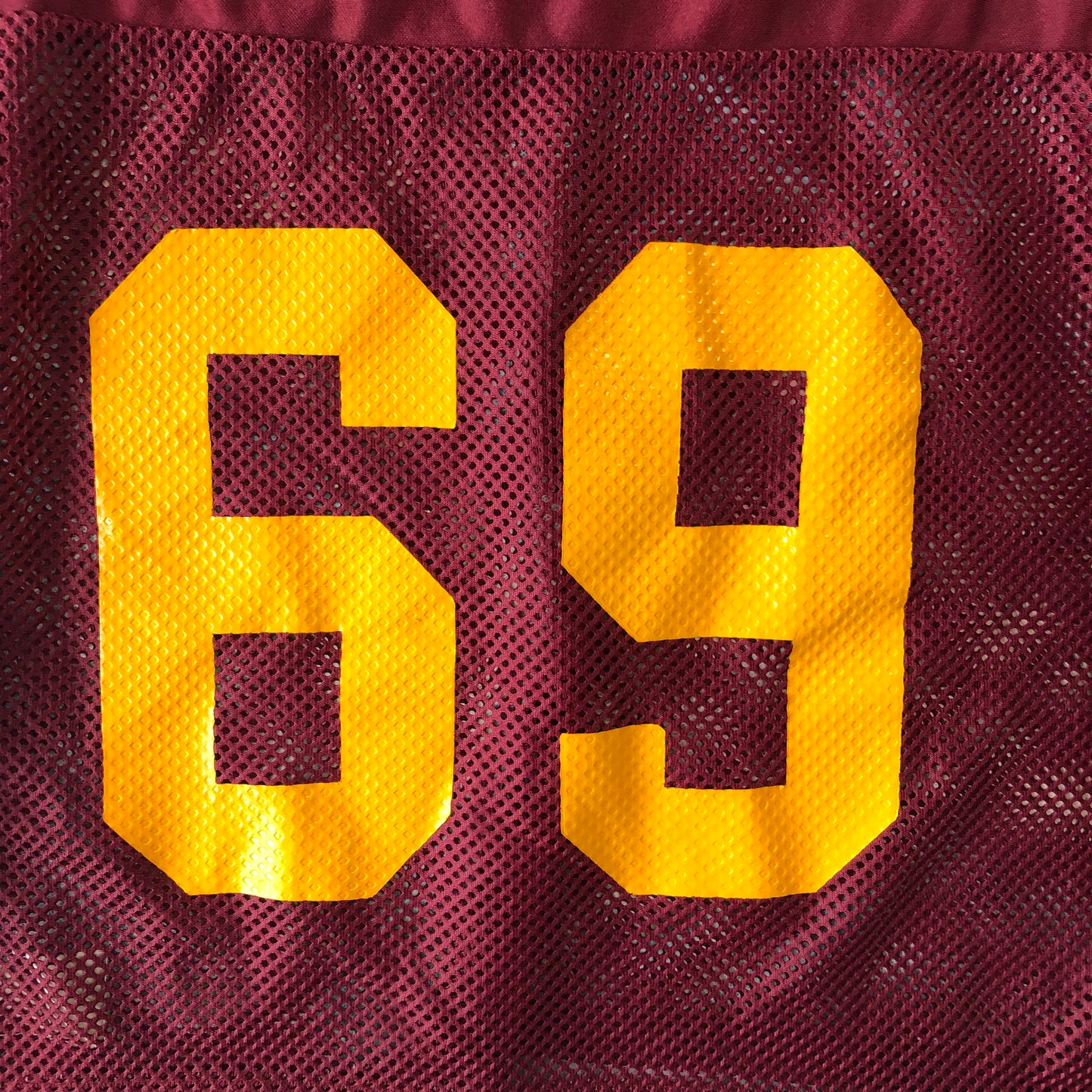 Vintage 90s USA Russell Cropped Football Jersey XL