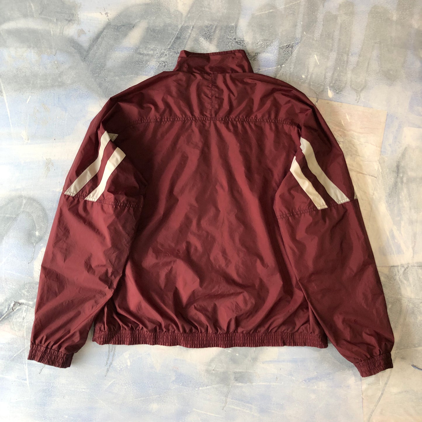 Champion Retro Windbreaker Zip Jacket XL