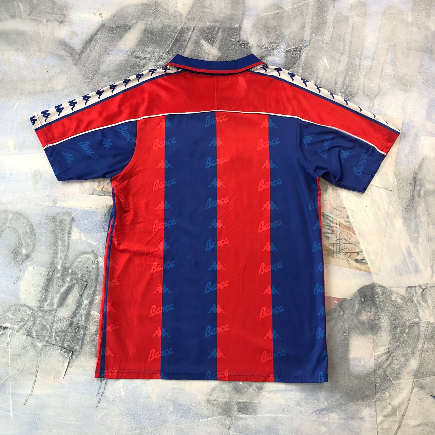 Kappa x FC Barcelona Retro Futbol Jersey L