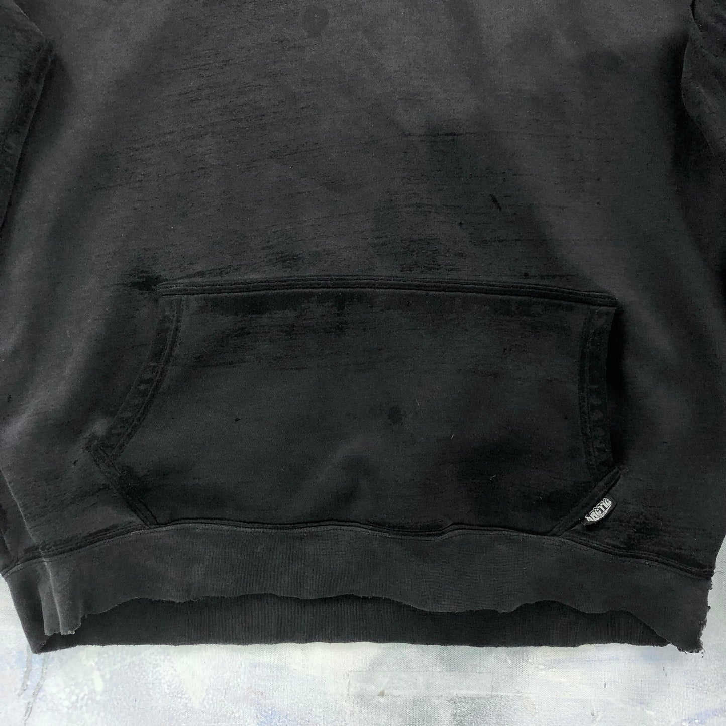 Vintage Oakley Distressed Pullover Hoodie Sweatshirt XL